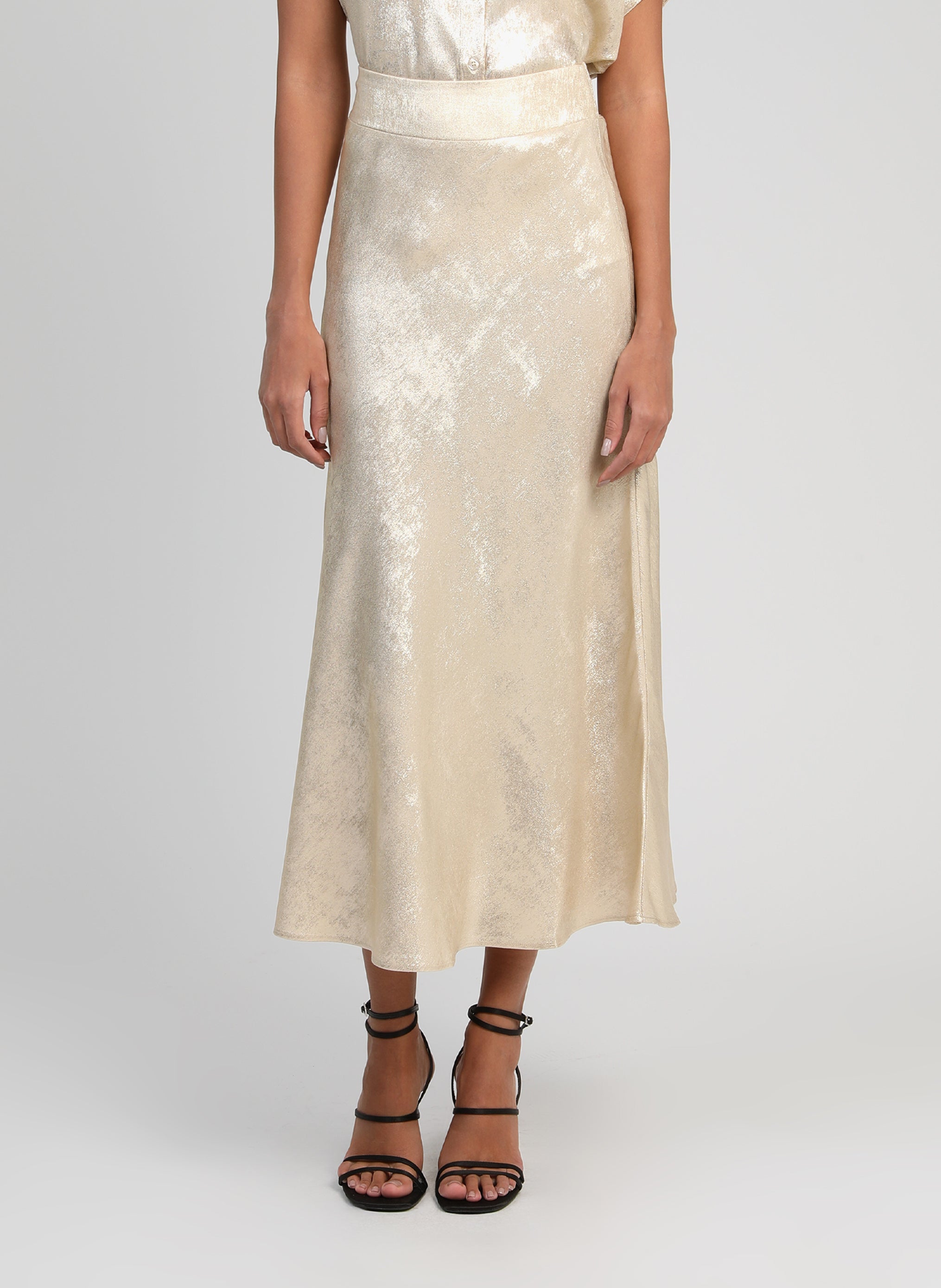 JUPE LONGUE JANYMALA ecru