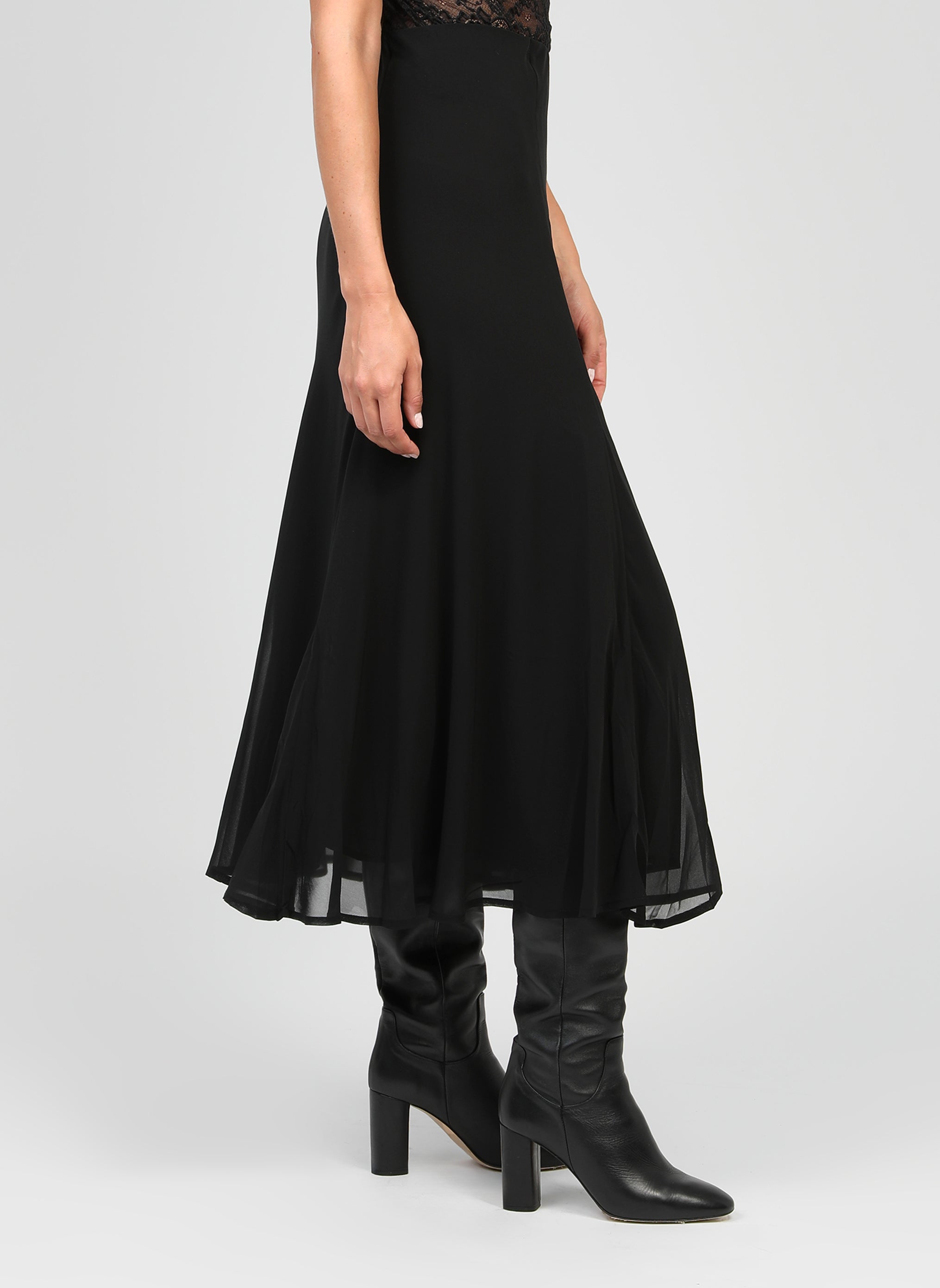 JUPE LONGUE JELEME noir