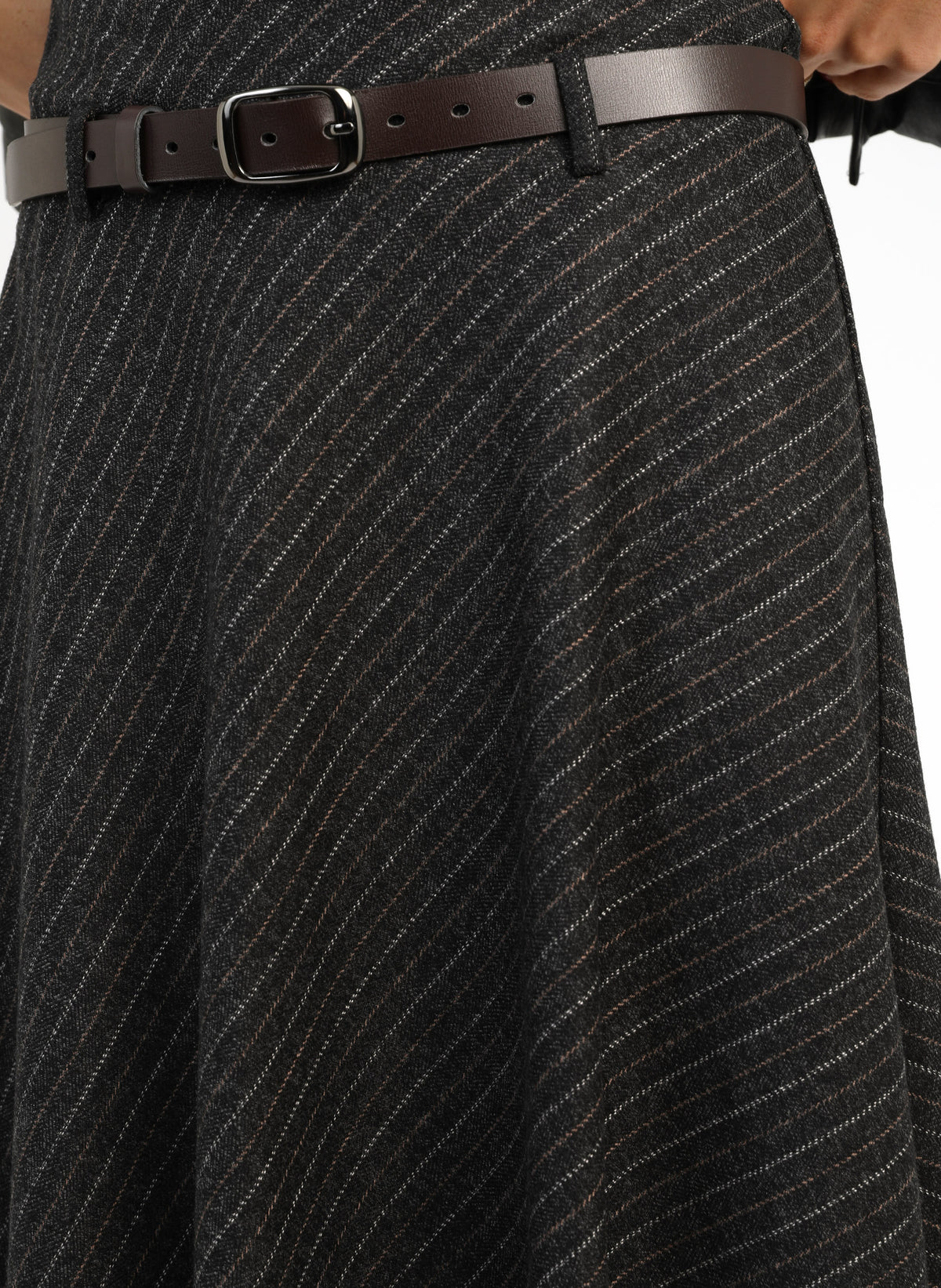 JUPE MIDI JOSELINA noir