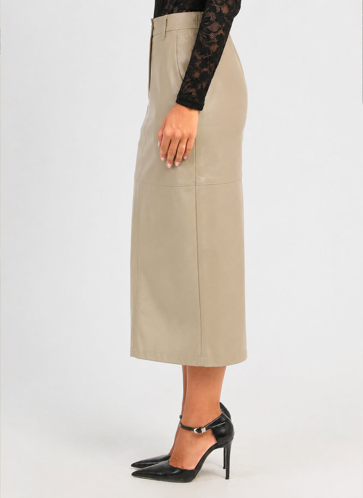 JUPE MIDI JOUMA vanille