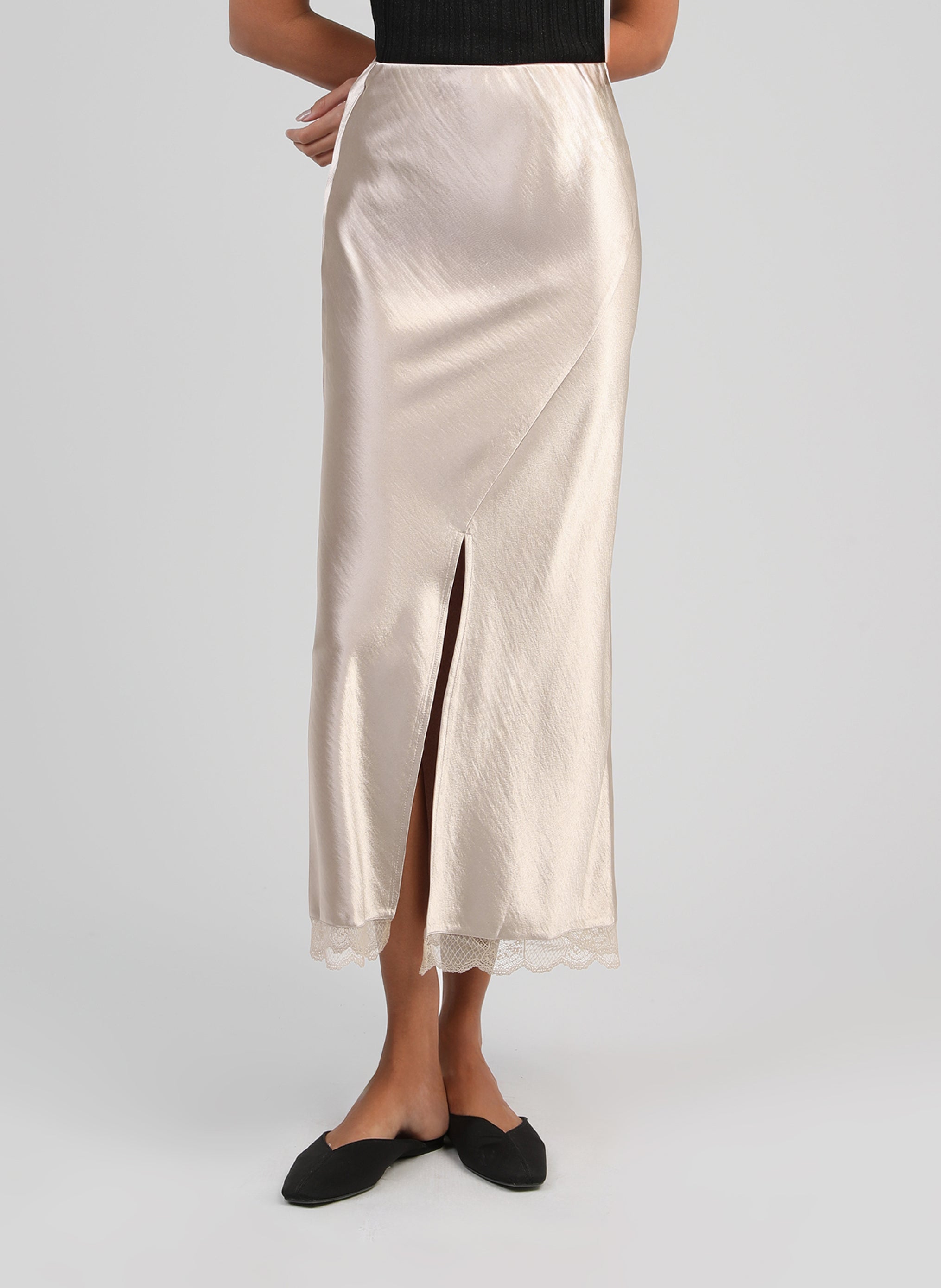 JUPE LONGUE JULIATA ecru