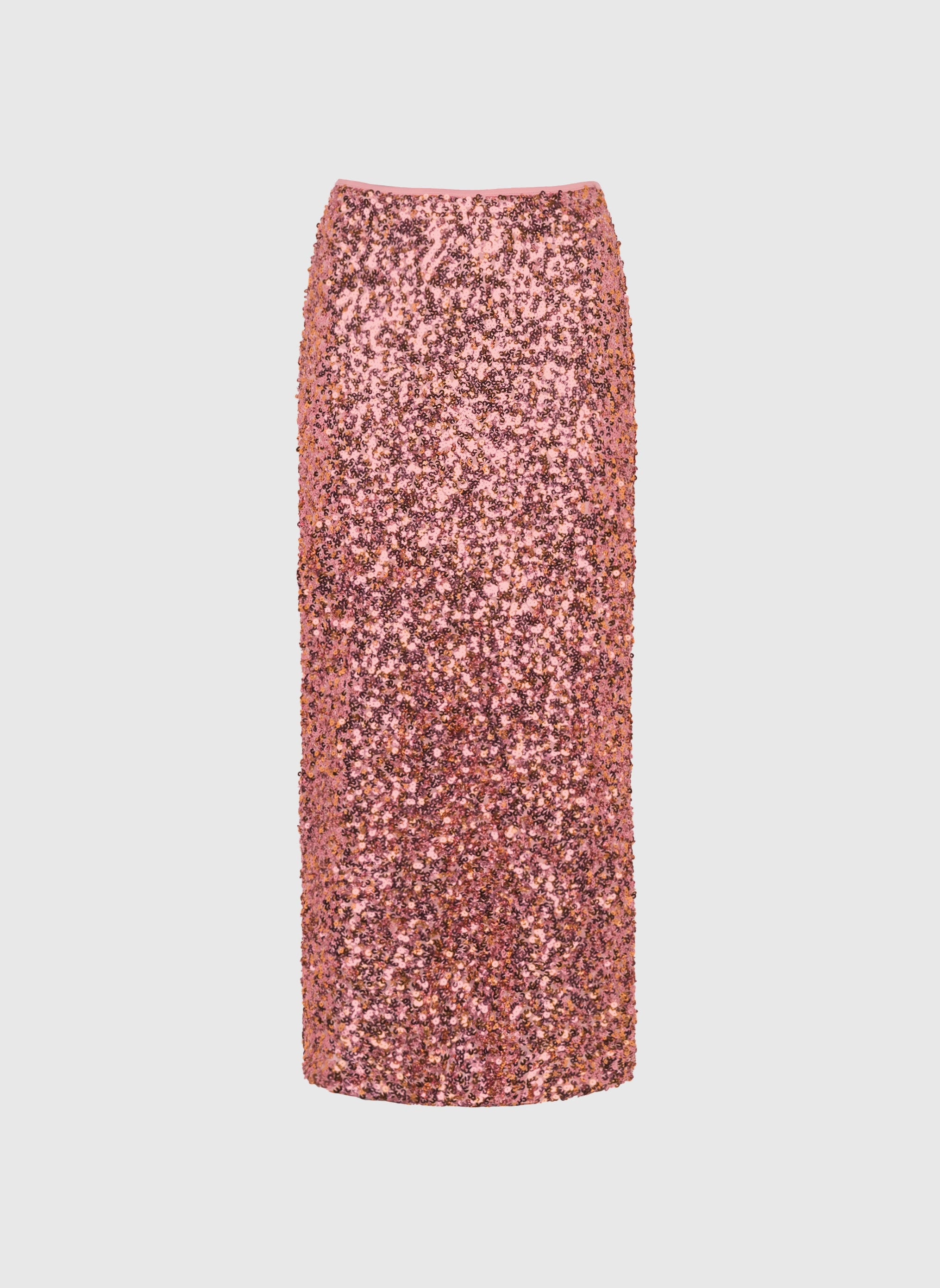 JUPE MIDI JURYFALA peche