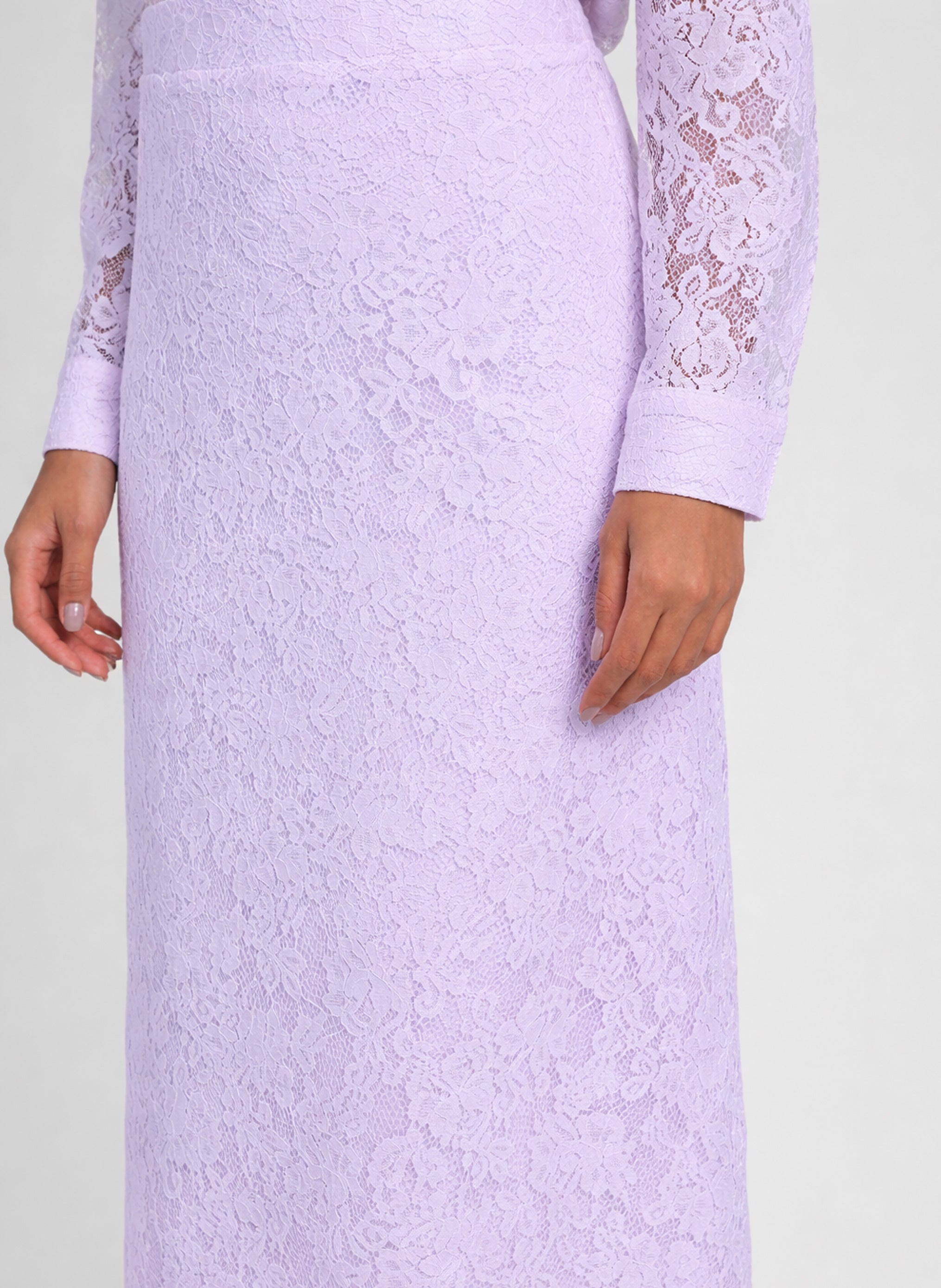 JUPE MIDI JUVYNA parme