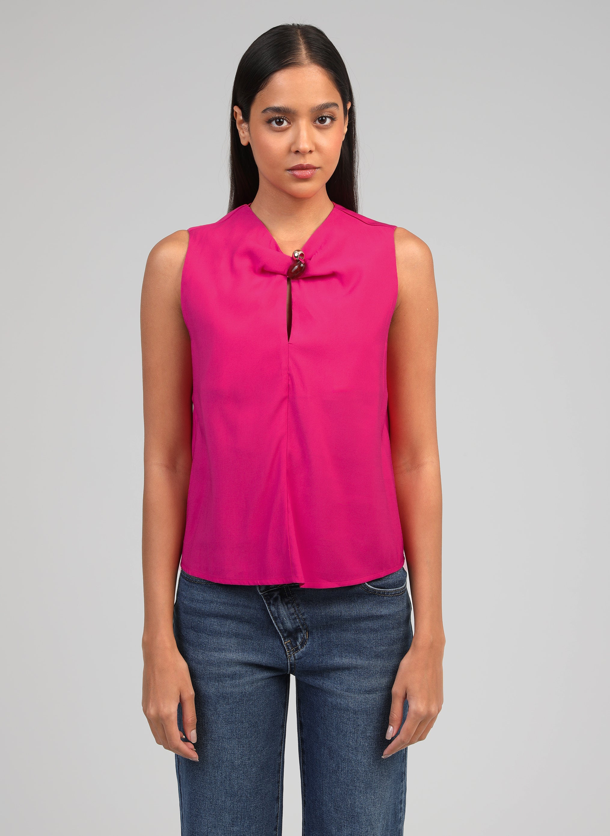 TOP KEZRA fuchsia