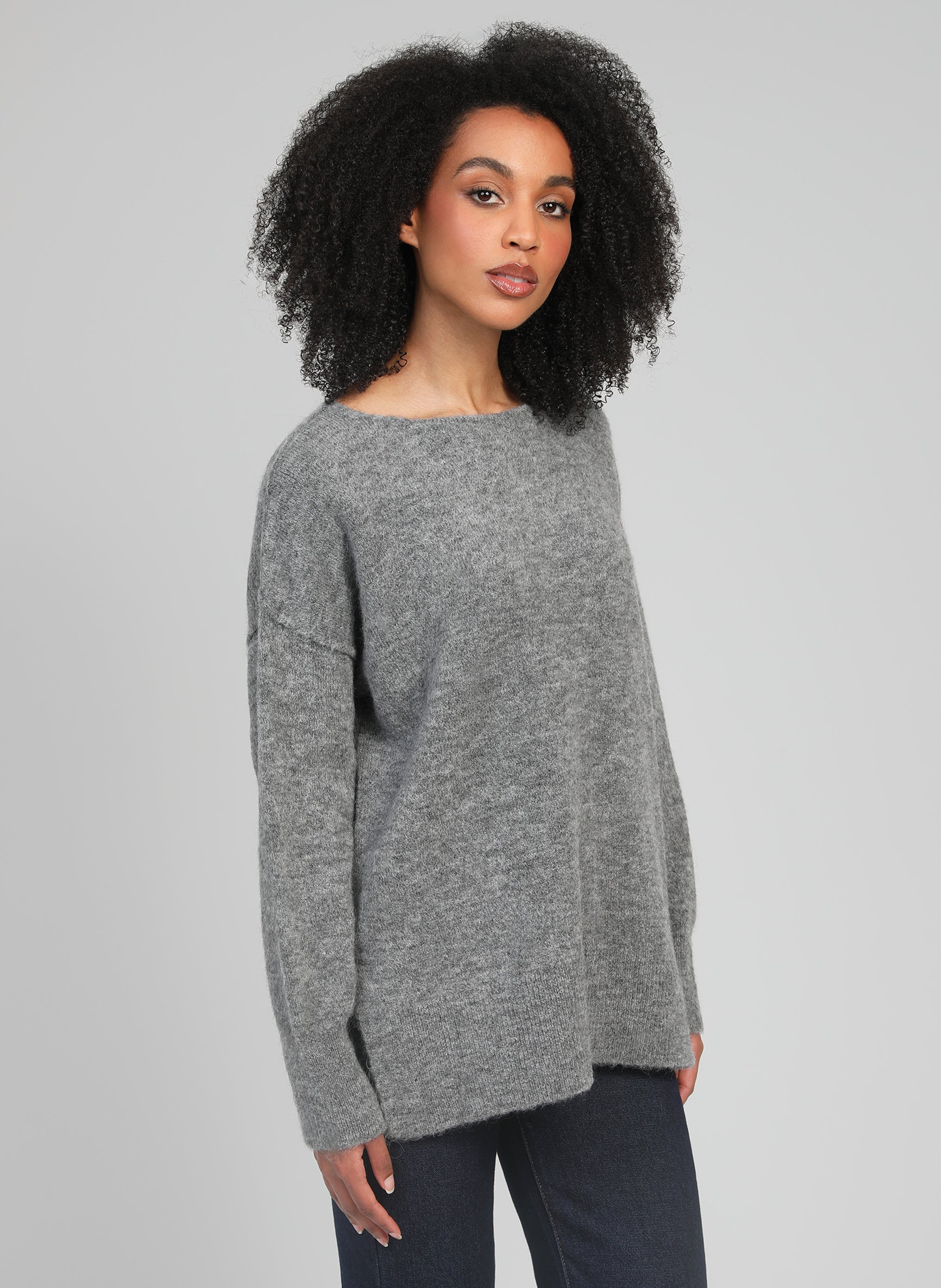 PULL LAFUNKY gris chine