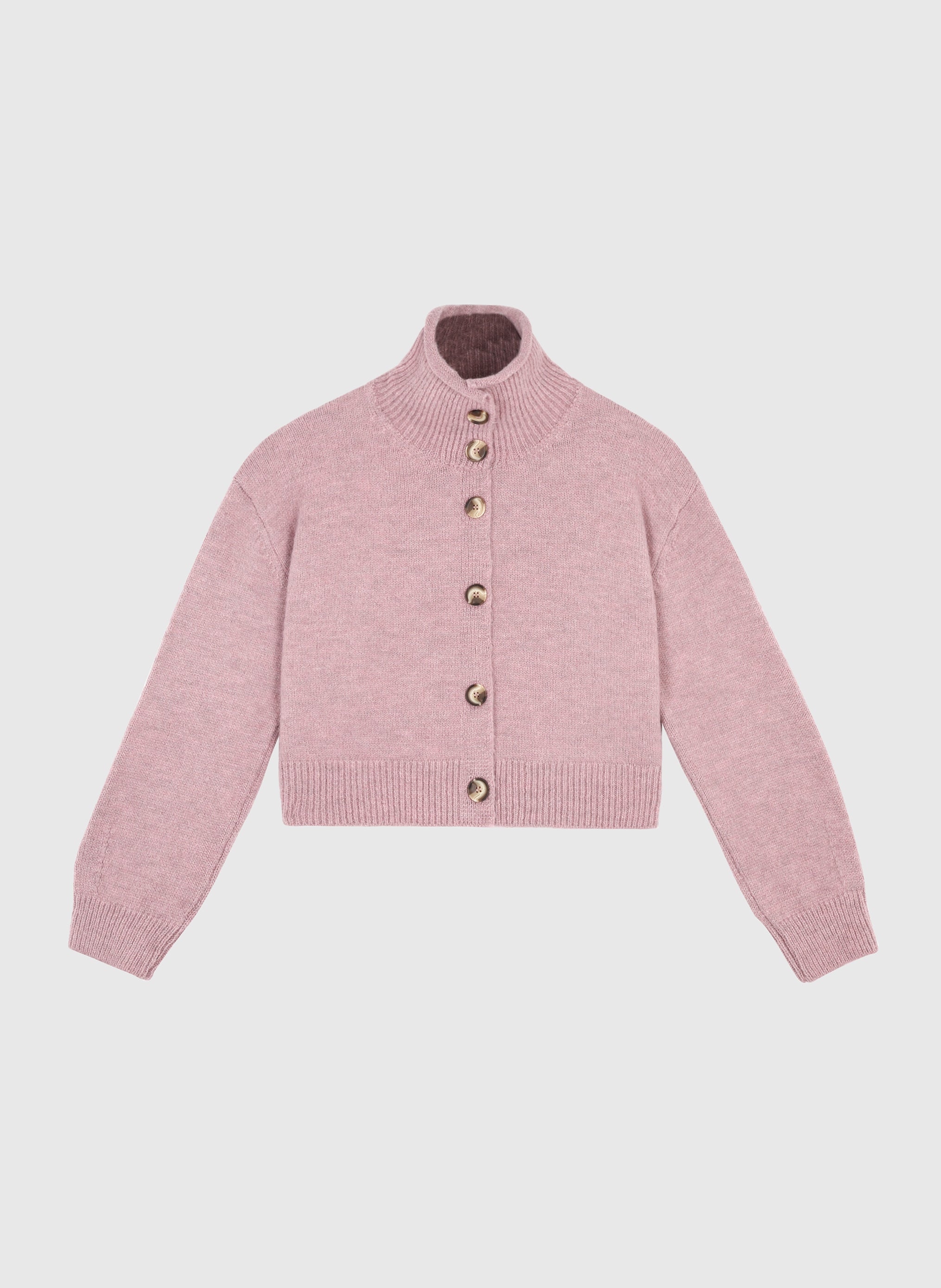 GILET LAKEYLA vieux rose