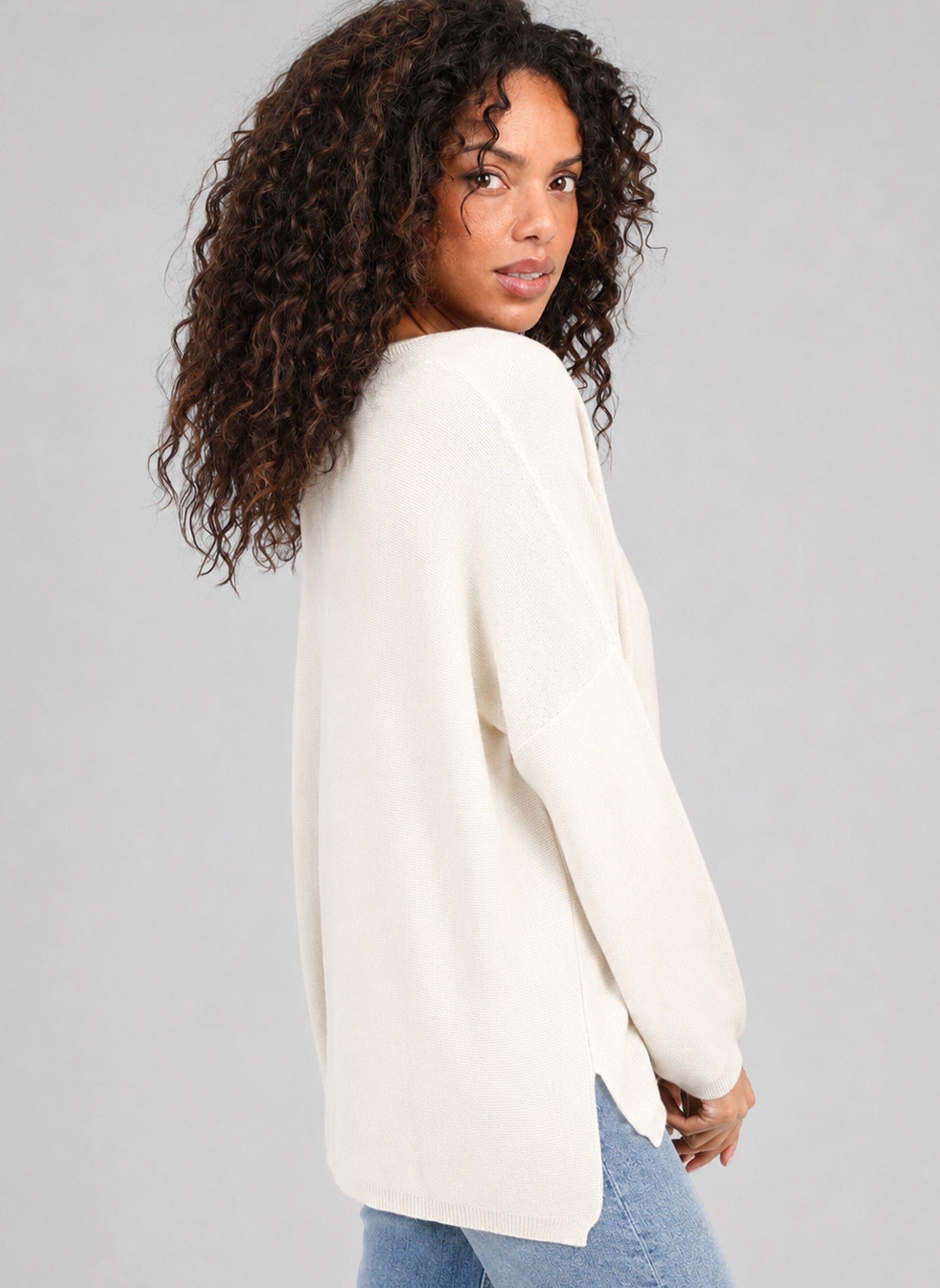 PULL LAJAMAICA off white