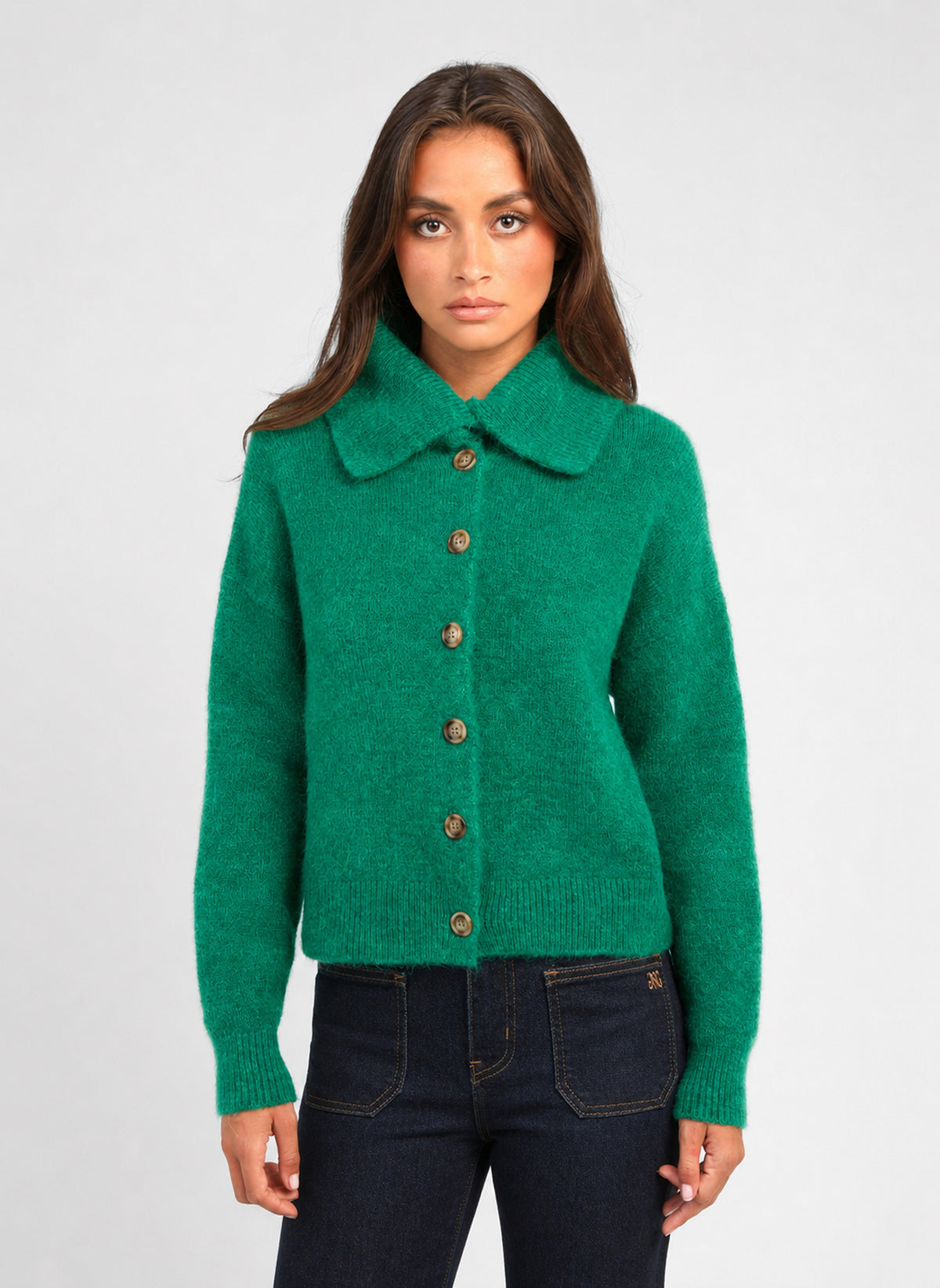 GILET LANTONY emeraude