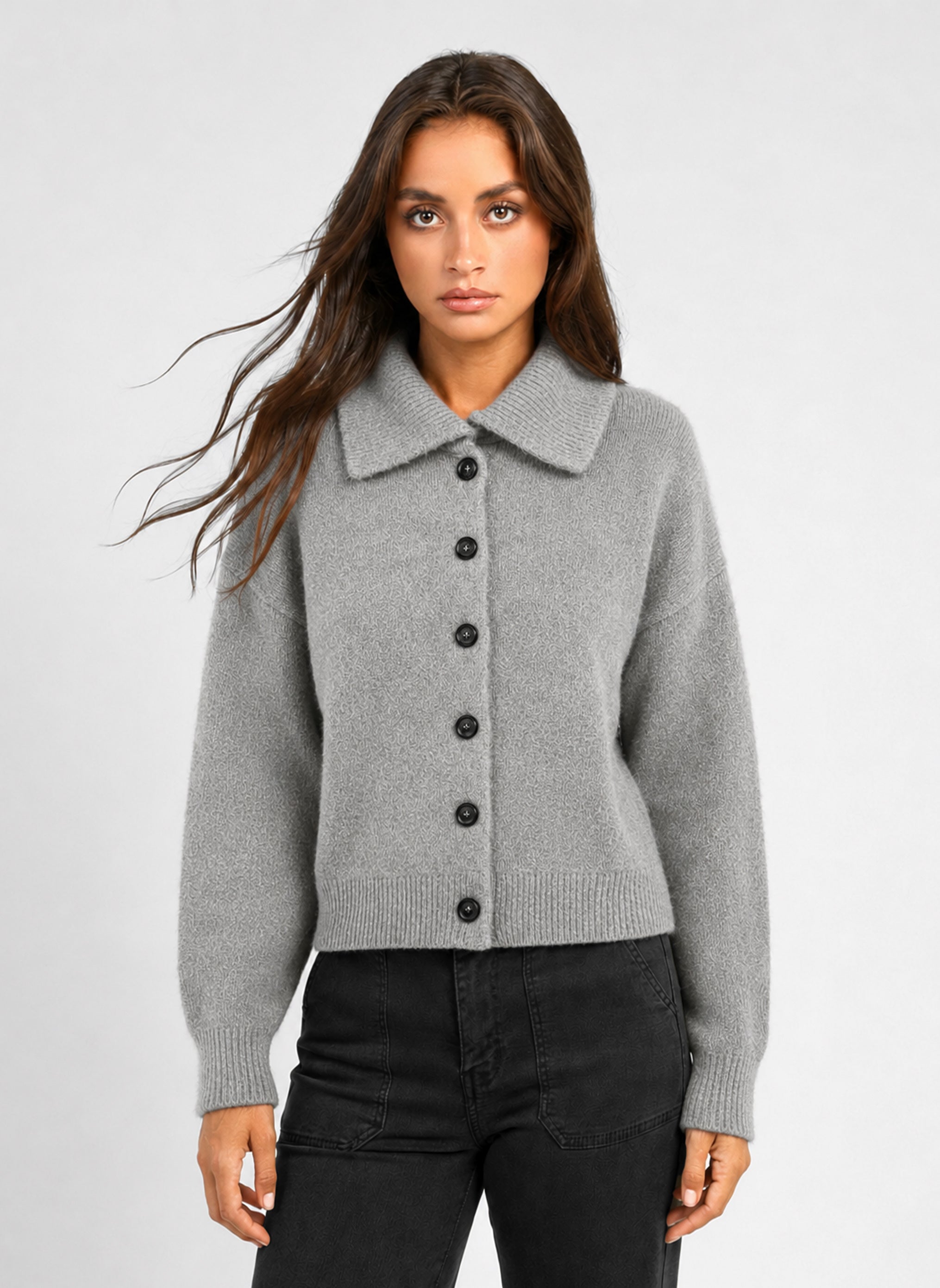 GILET LANTONY gris
