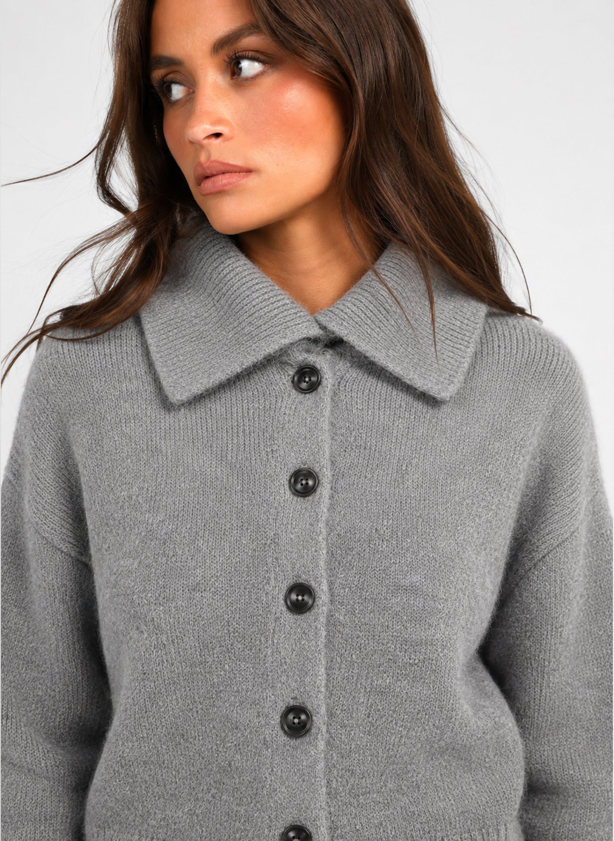 GILET LANTONY gris
