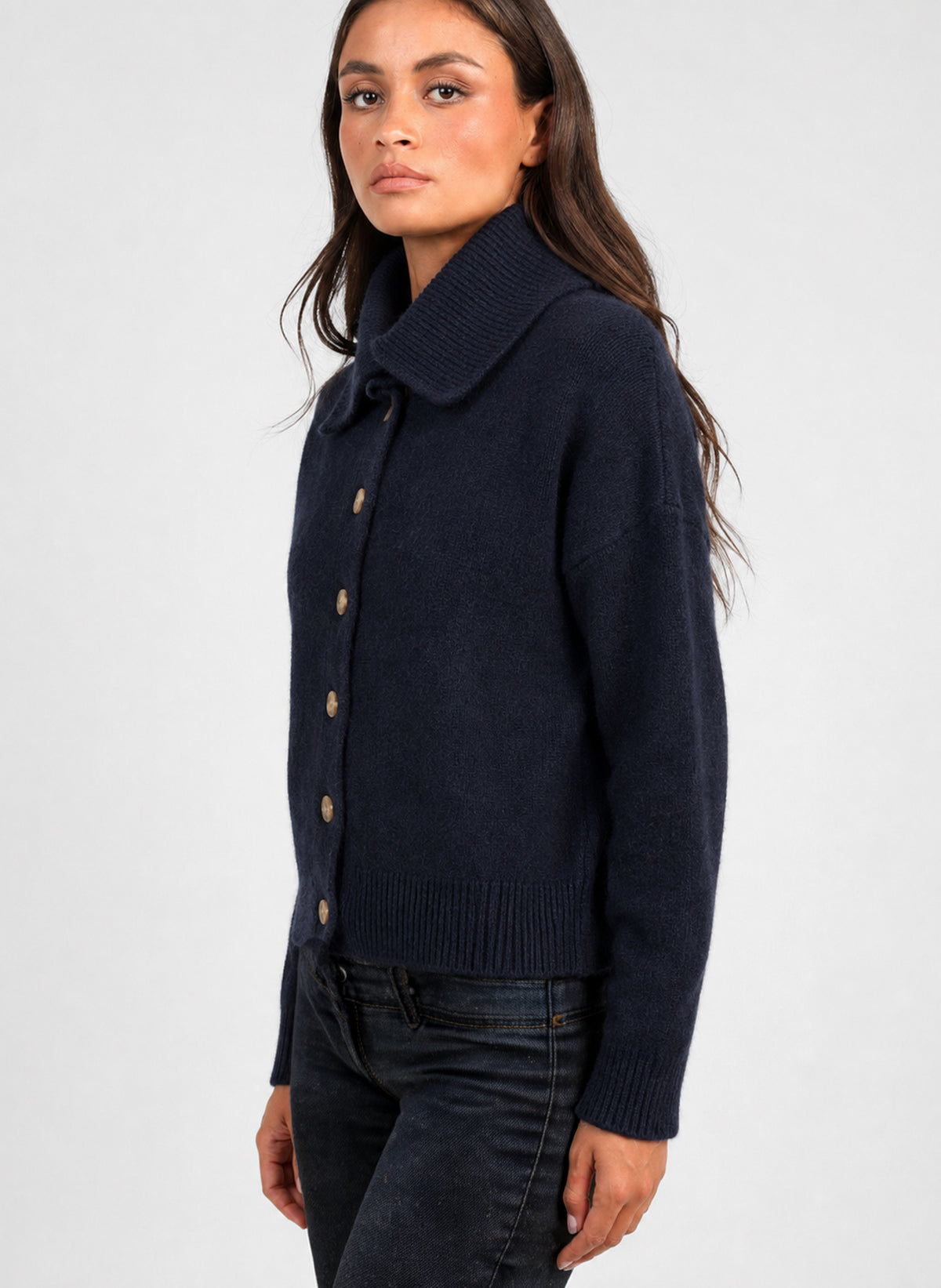 LANTONY Navy Blue Vest