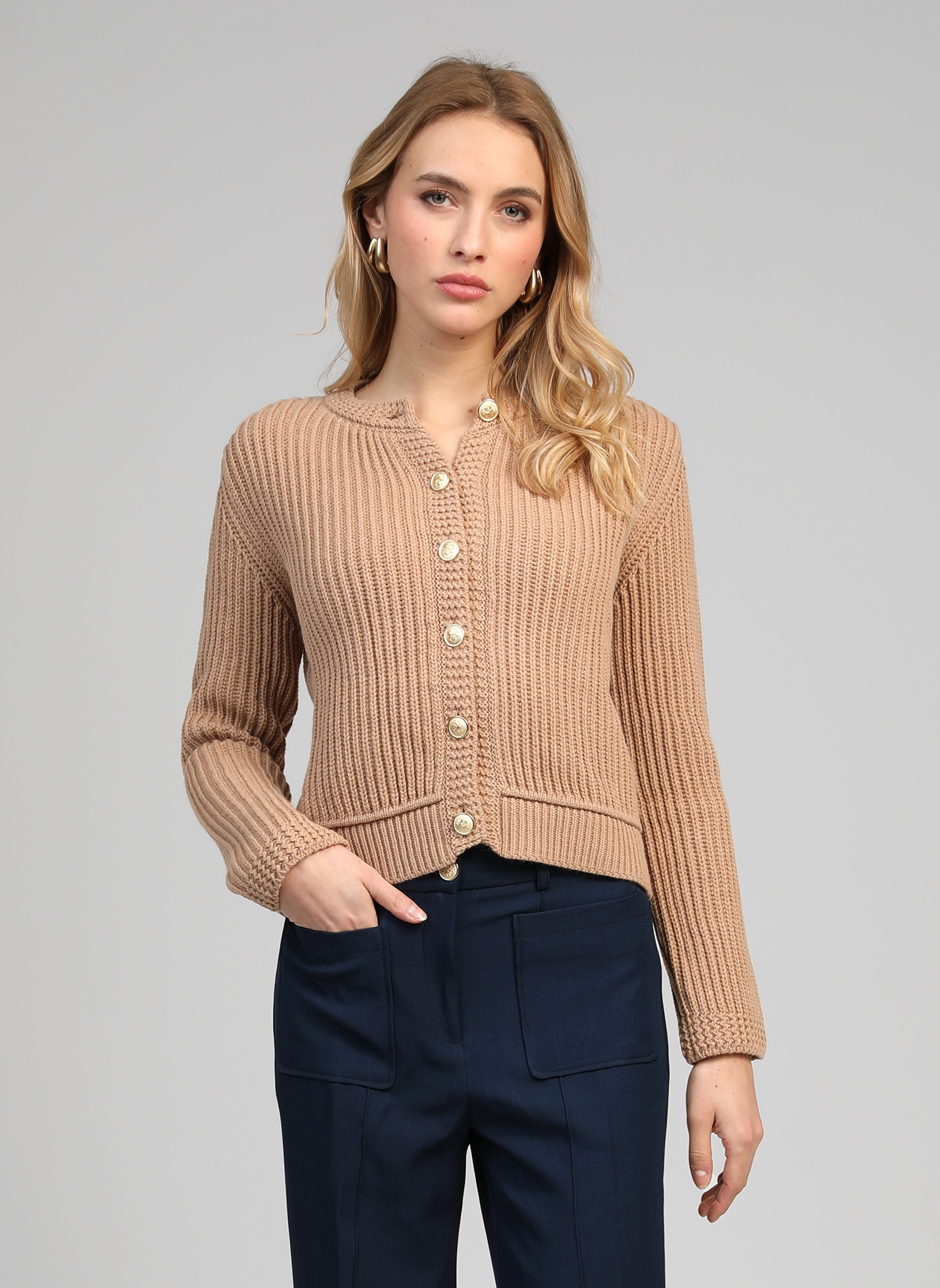PULL LANZAN beige