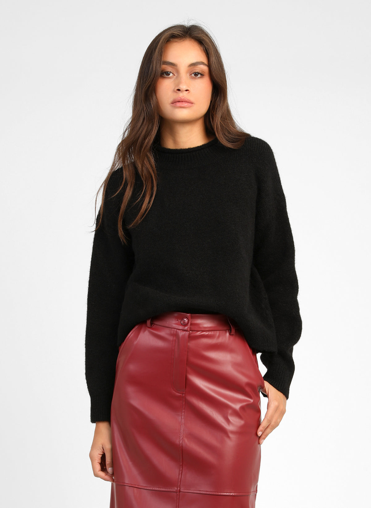 PULL LAROMY H noir