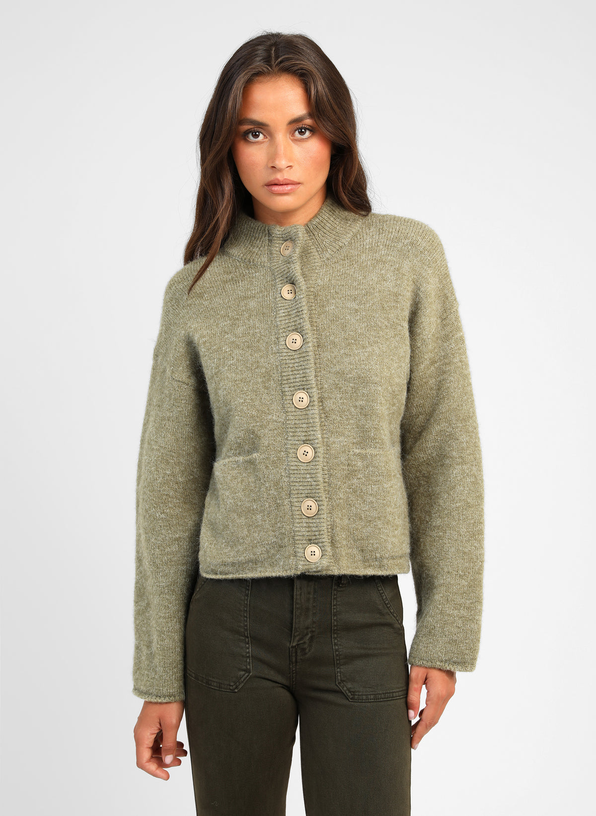 LAUREEN Matcha Vest