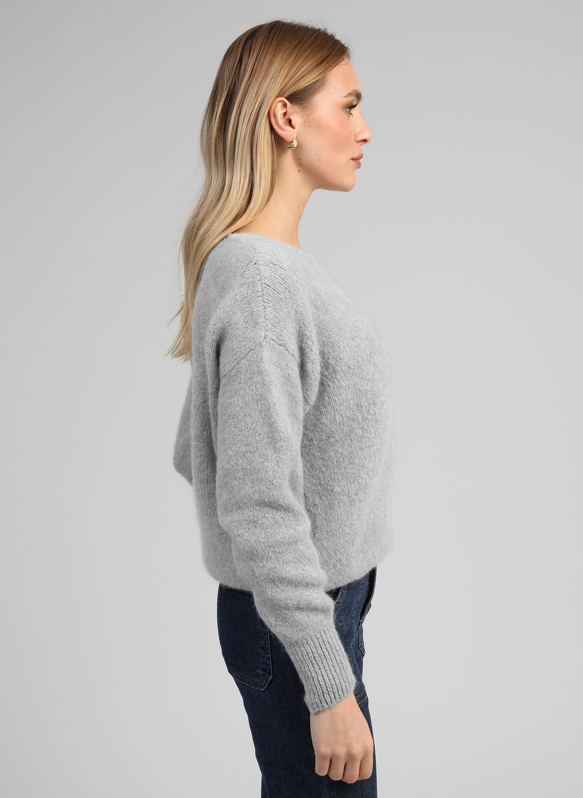 PULL LEBOUM gris clair