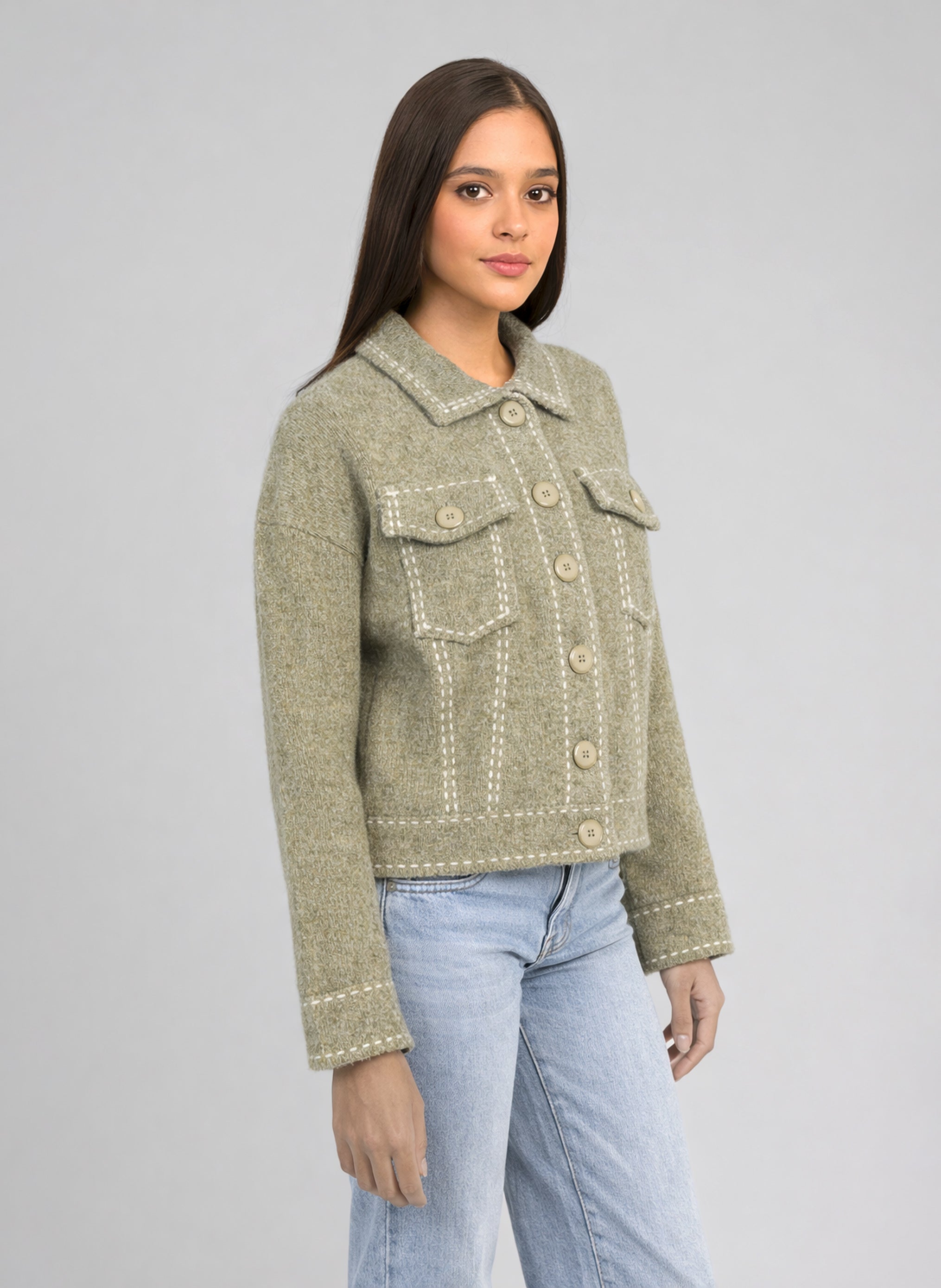 GILET LECODY tilleul