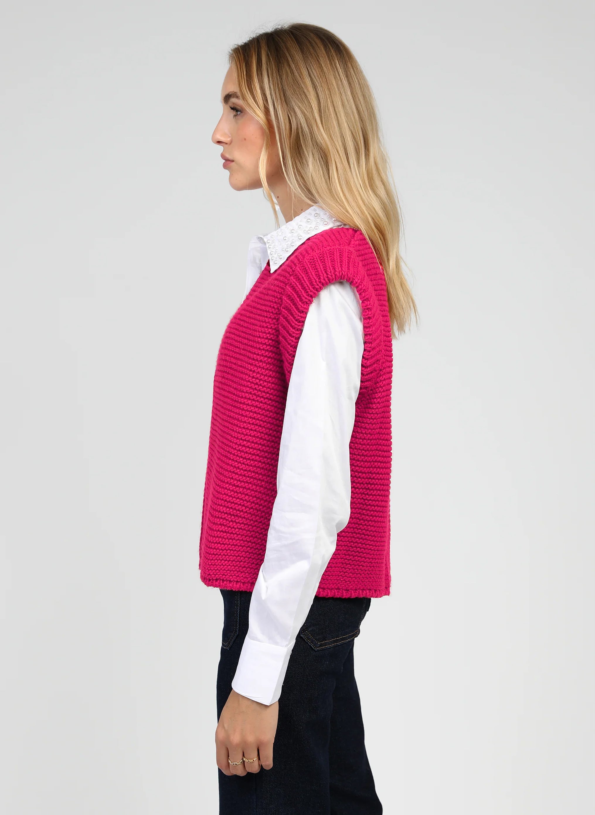 GILET LEGRINGO fushia