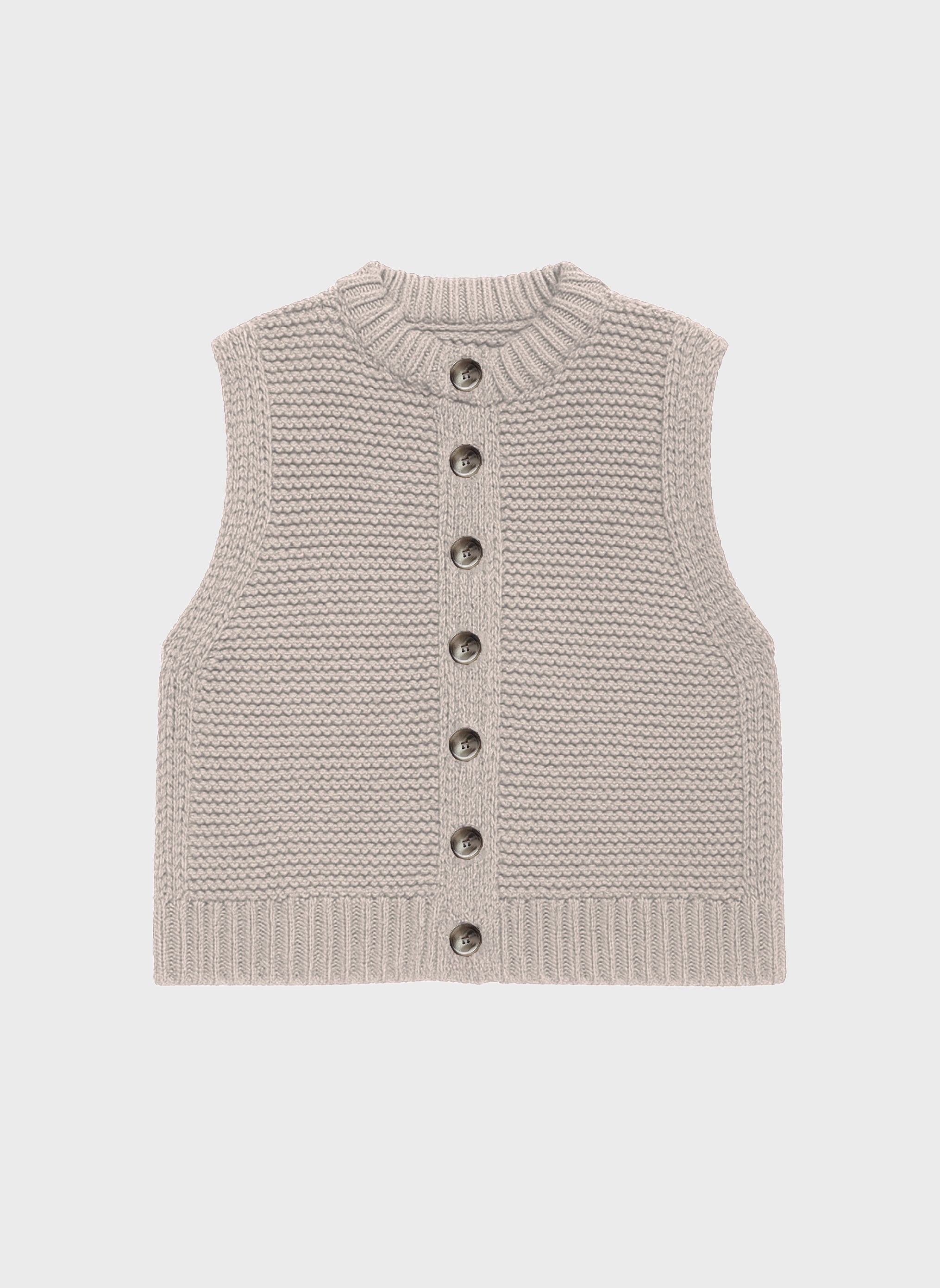 CARDIGAN SANS MANCHE LEJICKY lin