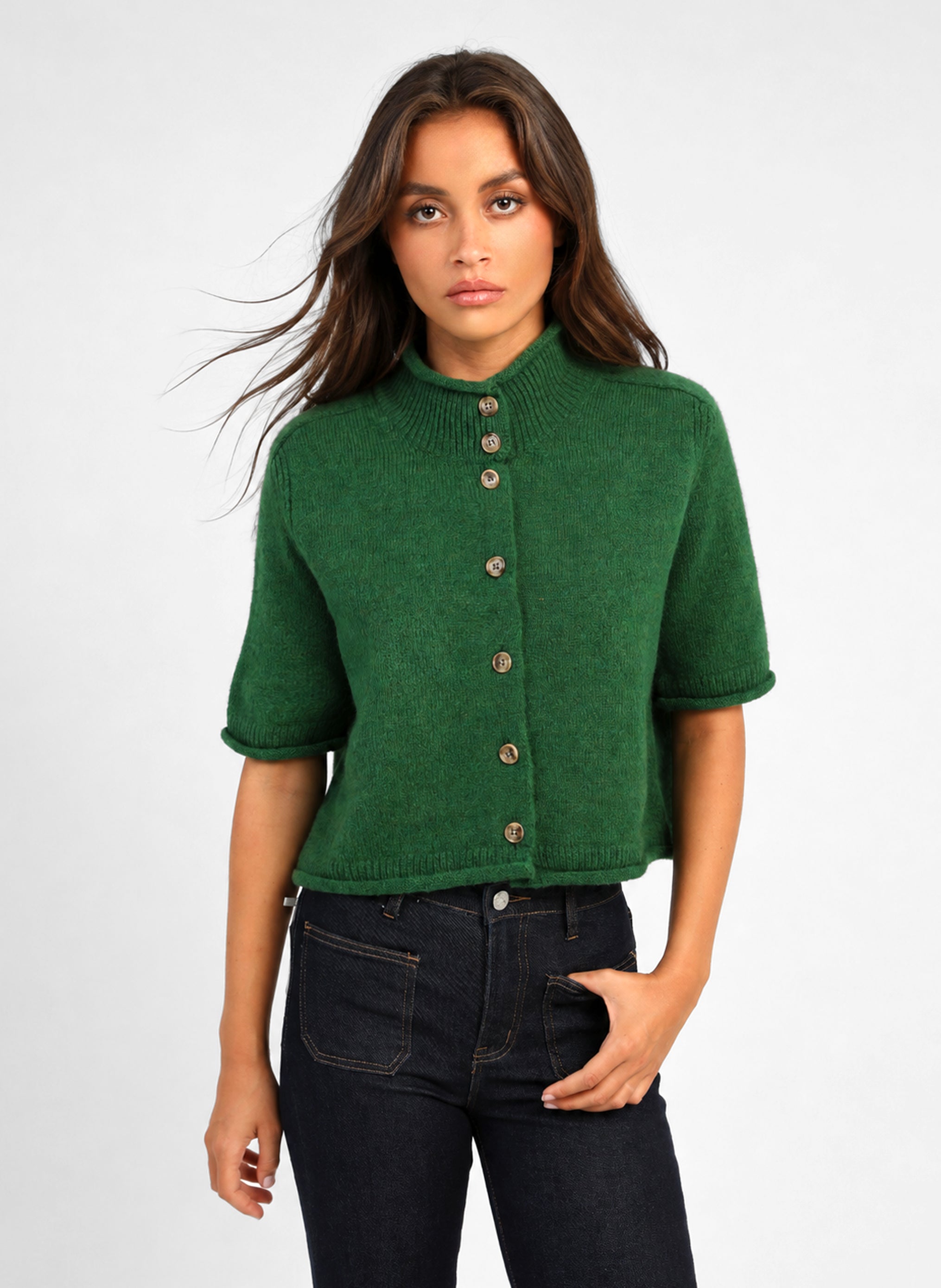 LELYA Green Vest