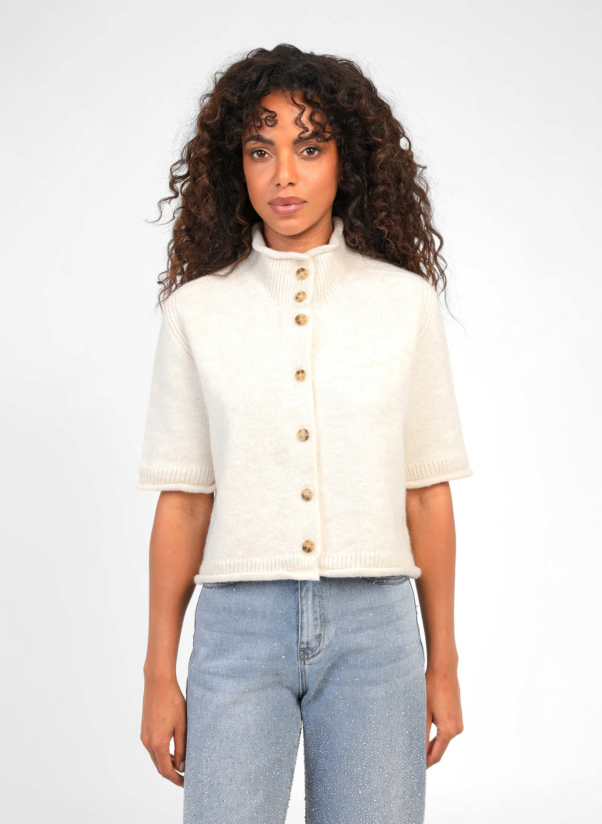 LELYA ECRU VEST