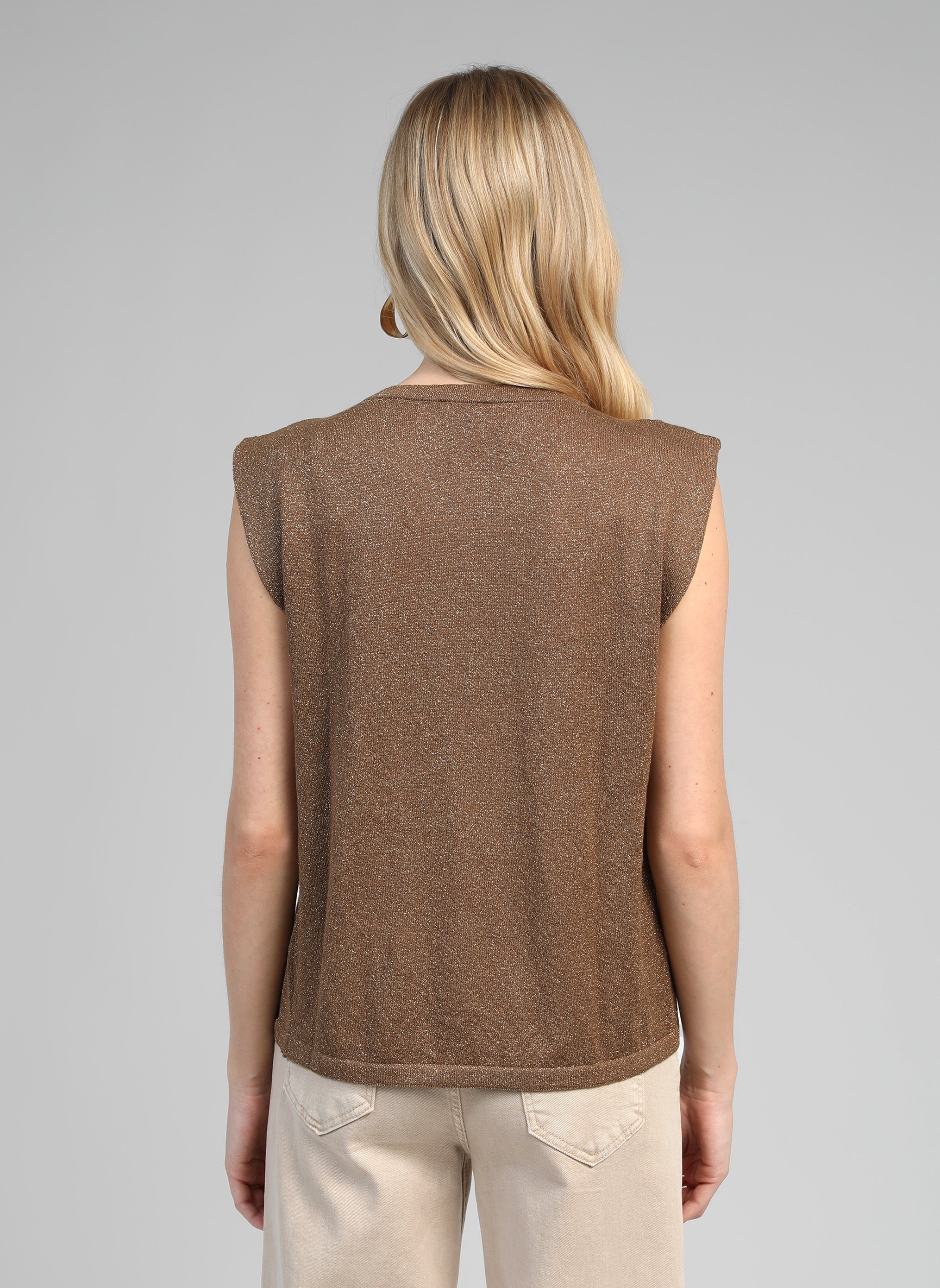 PULL LENATI noisette