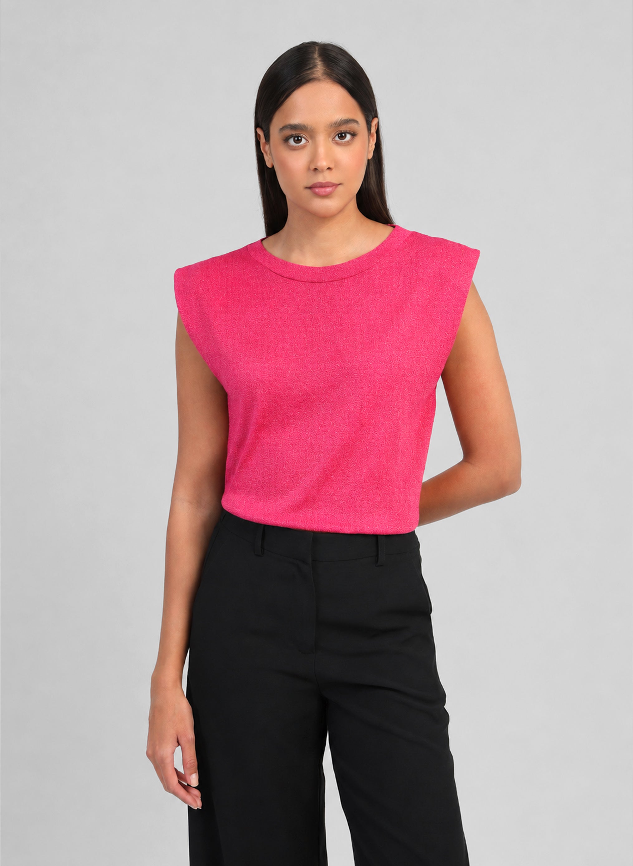 PULL LENATI fuschia