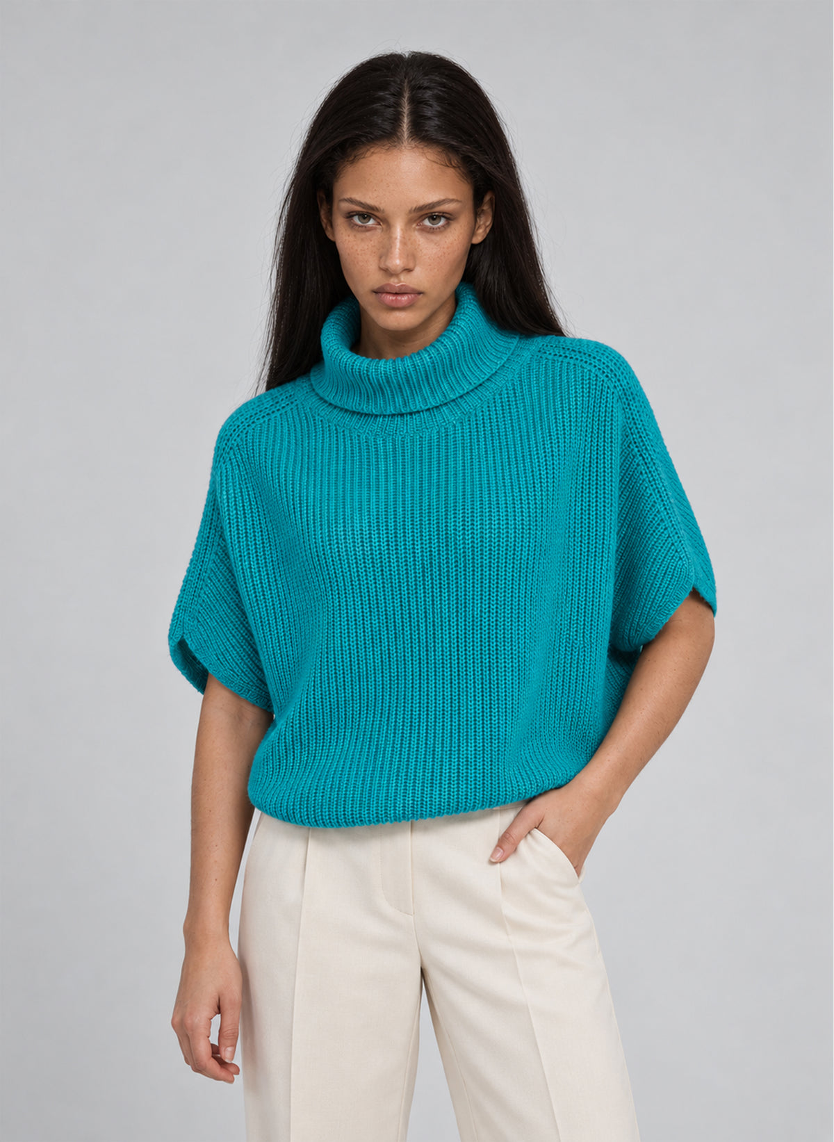 PULL LEPONY turquoise