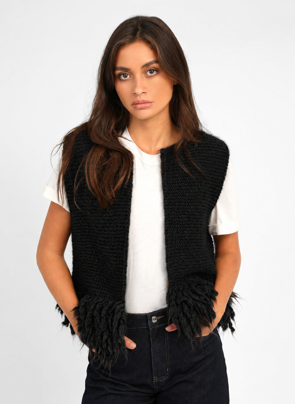 GILET LESHERPA noir