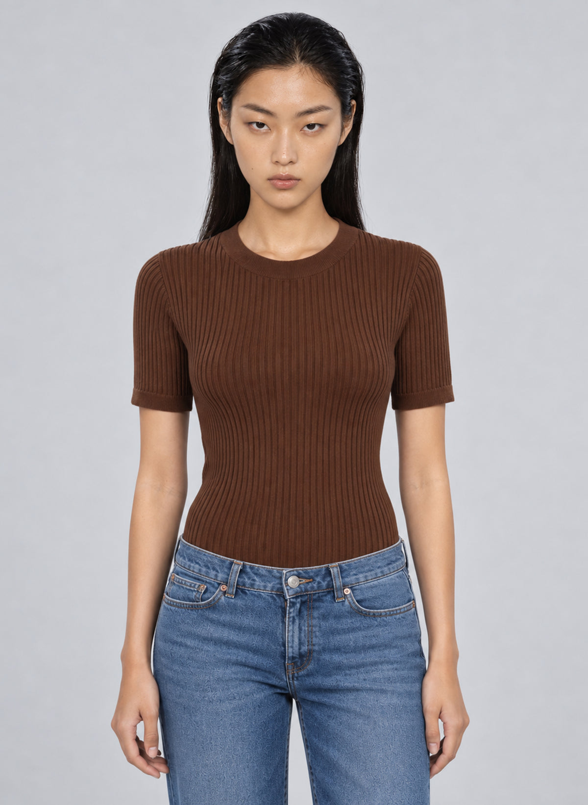 PULL LESIENNA marron