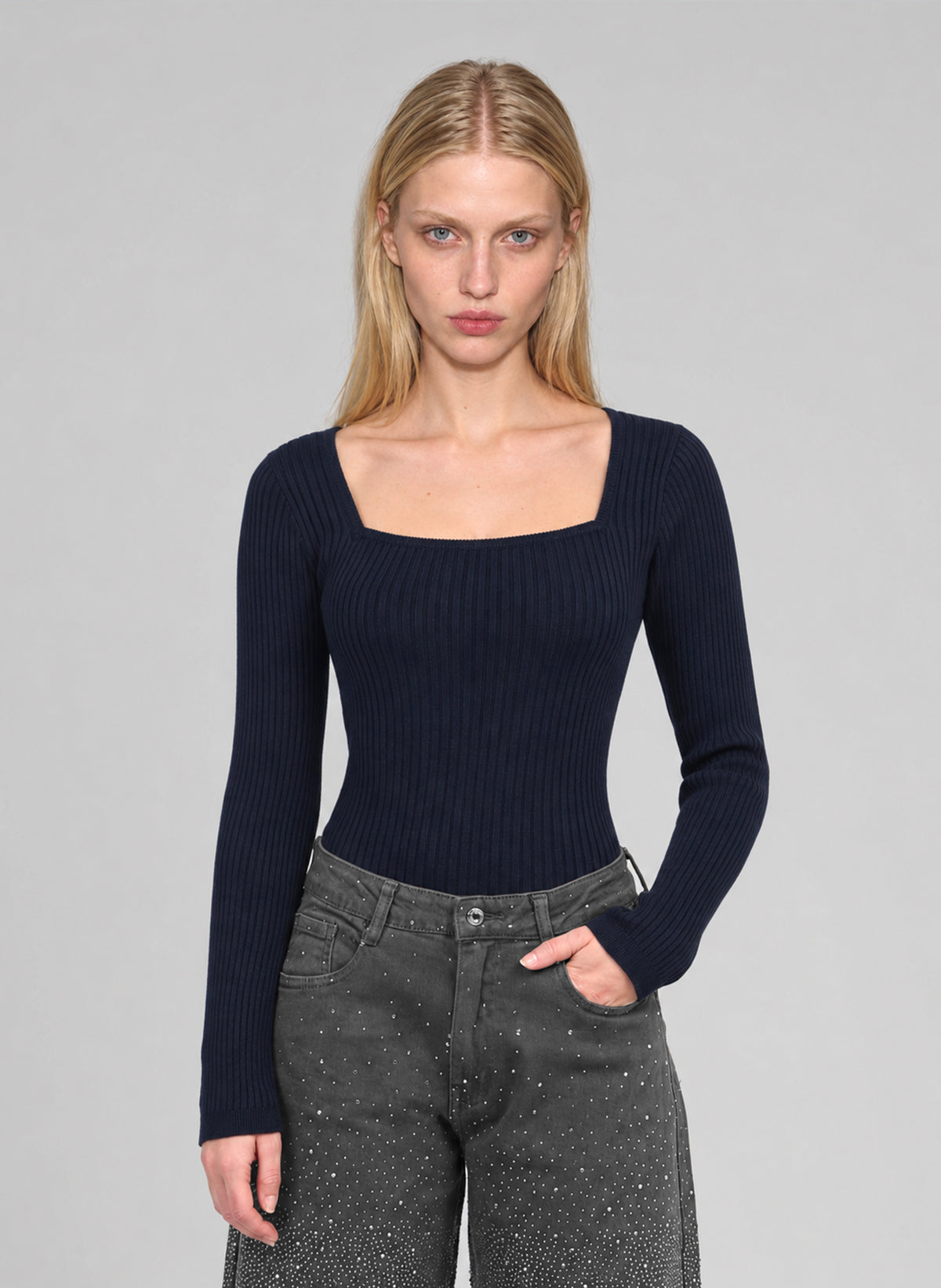LESIE Sweater, Navy