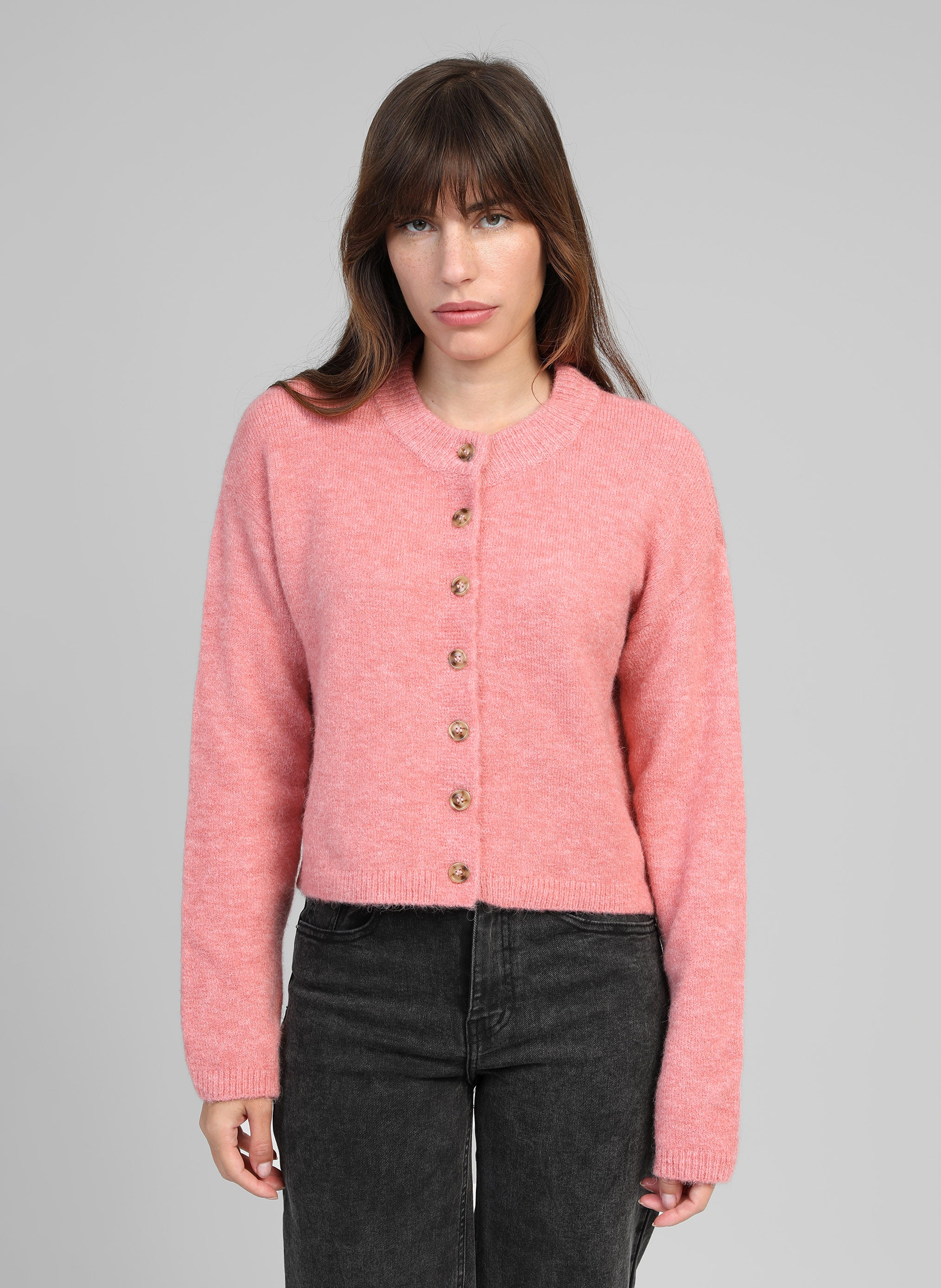 GILET LETIANA rose