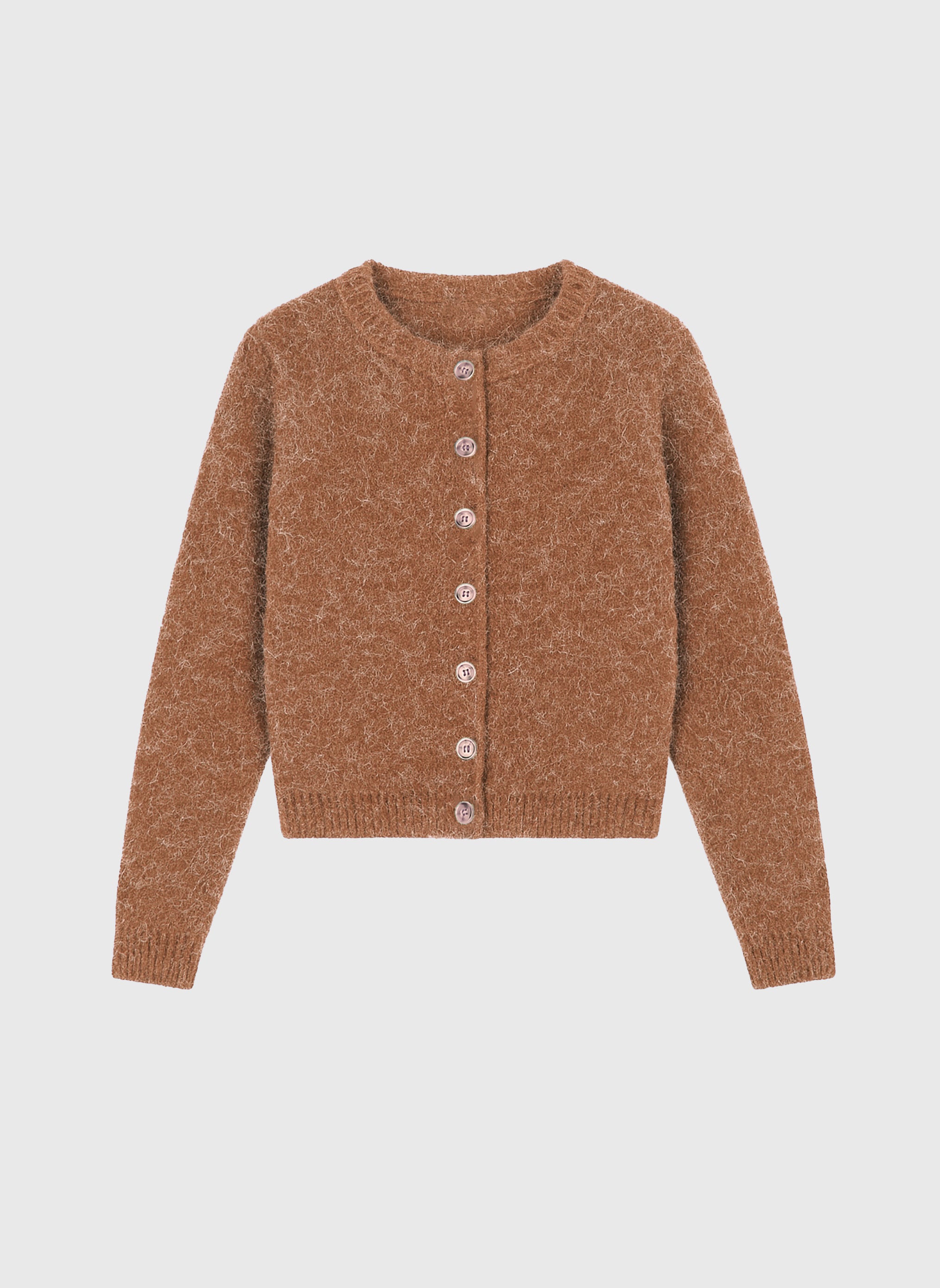 GILET LETIANA caramel