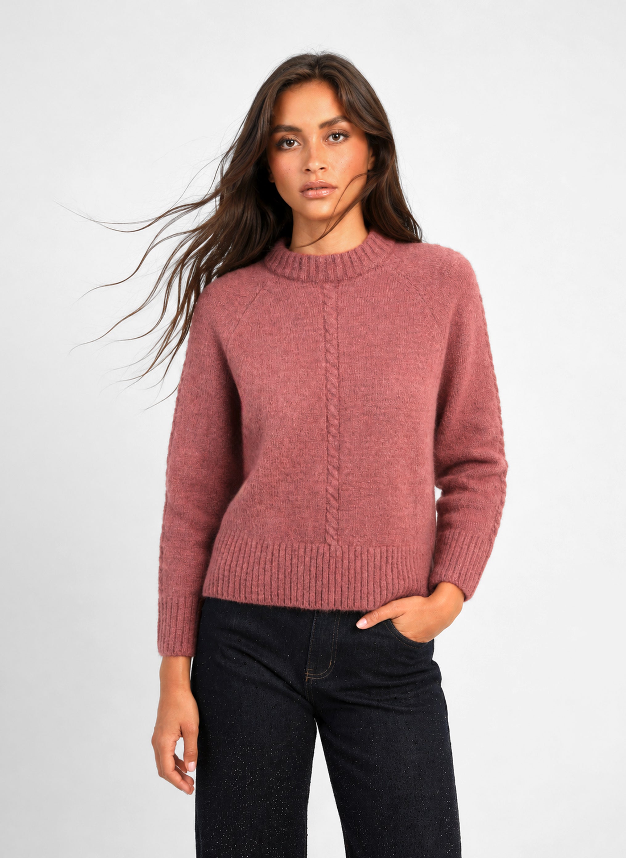 PULL LETRESSY bois de rose