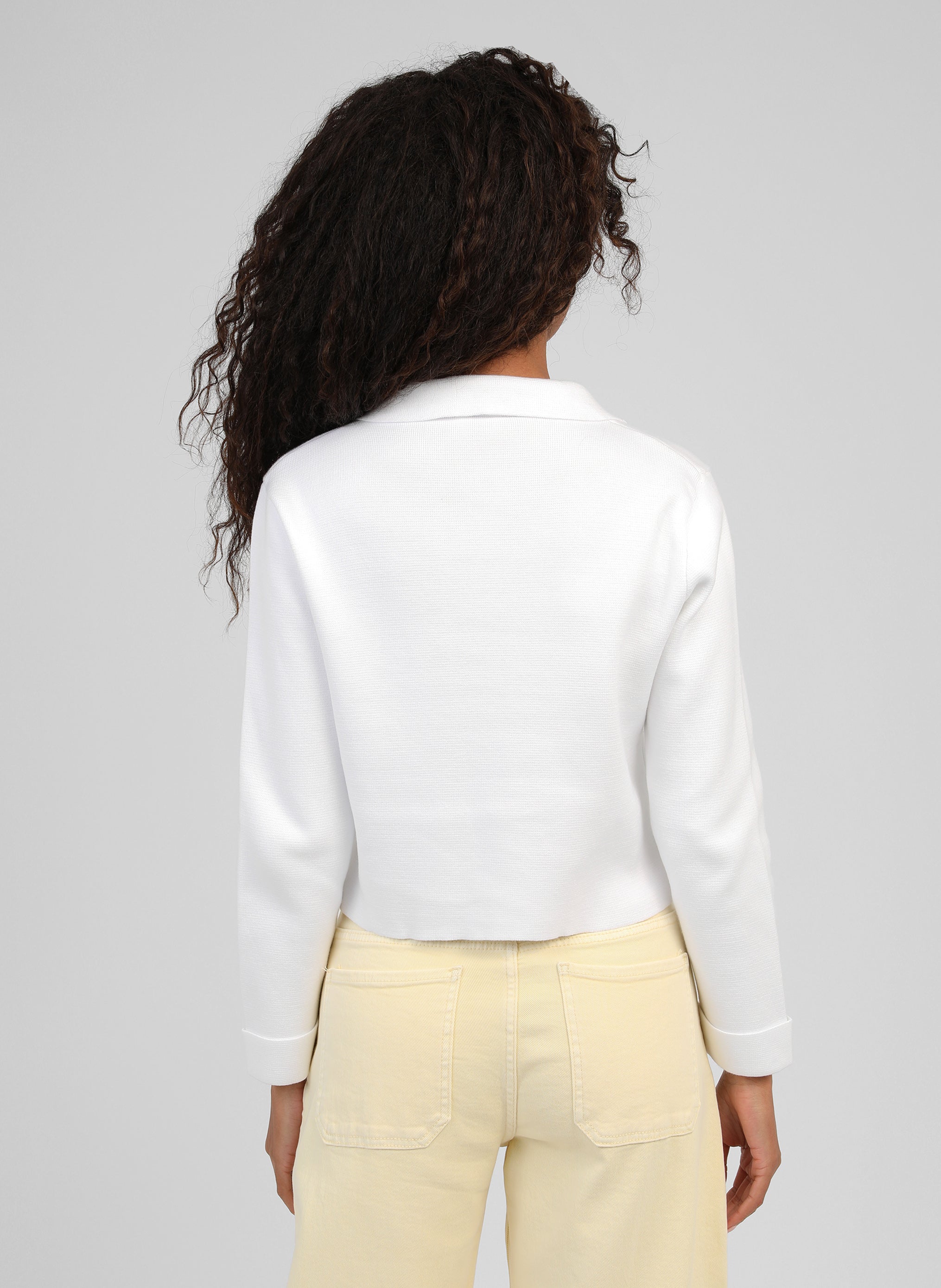 GILET LEVALIMANA blanc