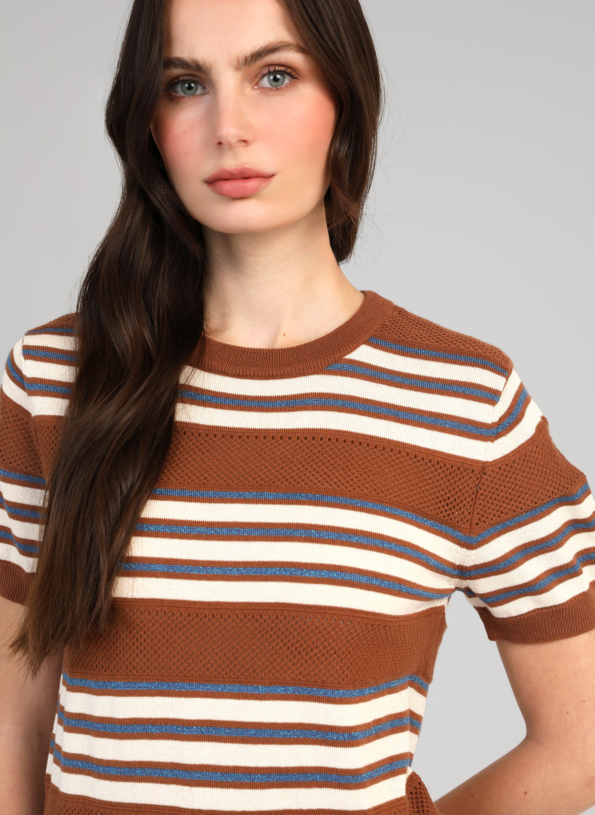 PULL LEVELIO marron