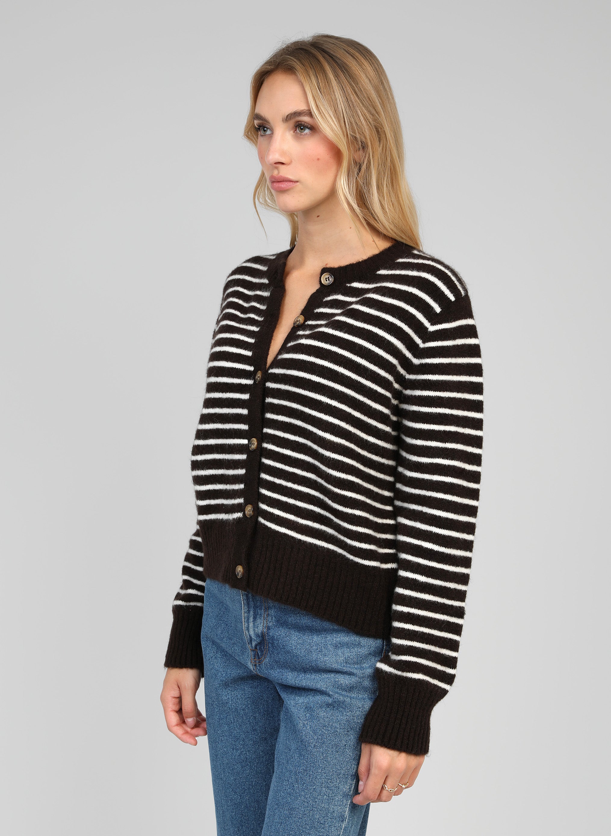 GILET LIPSTIK chocolat