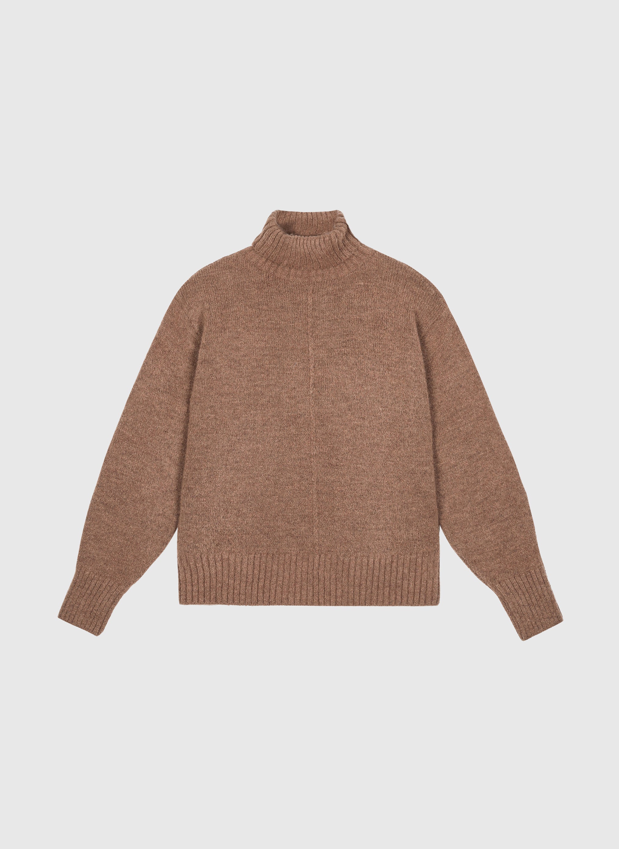 PULL LIPY marron glace