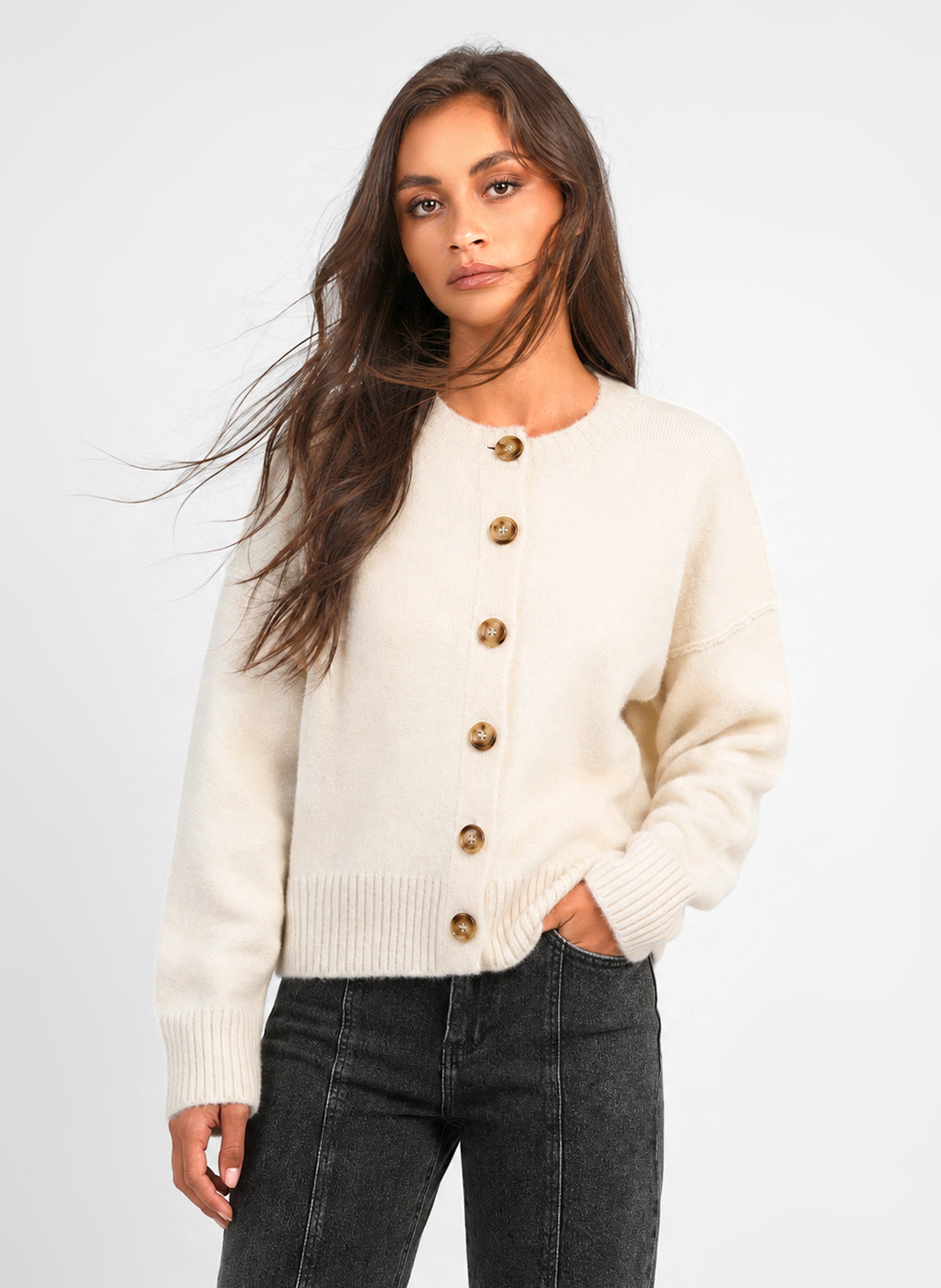 GILET LIZAK ecru