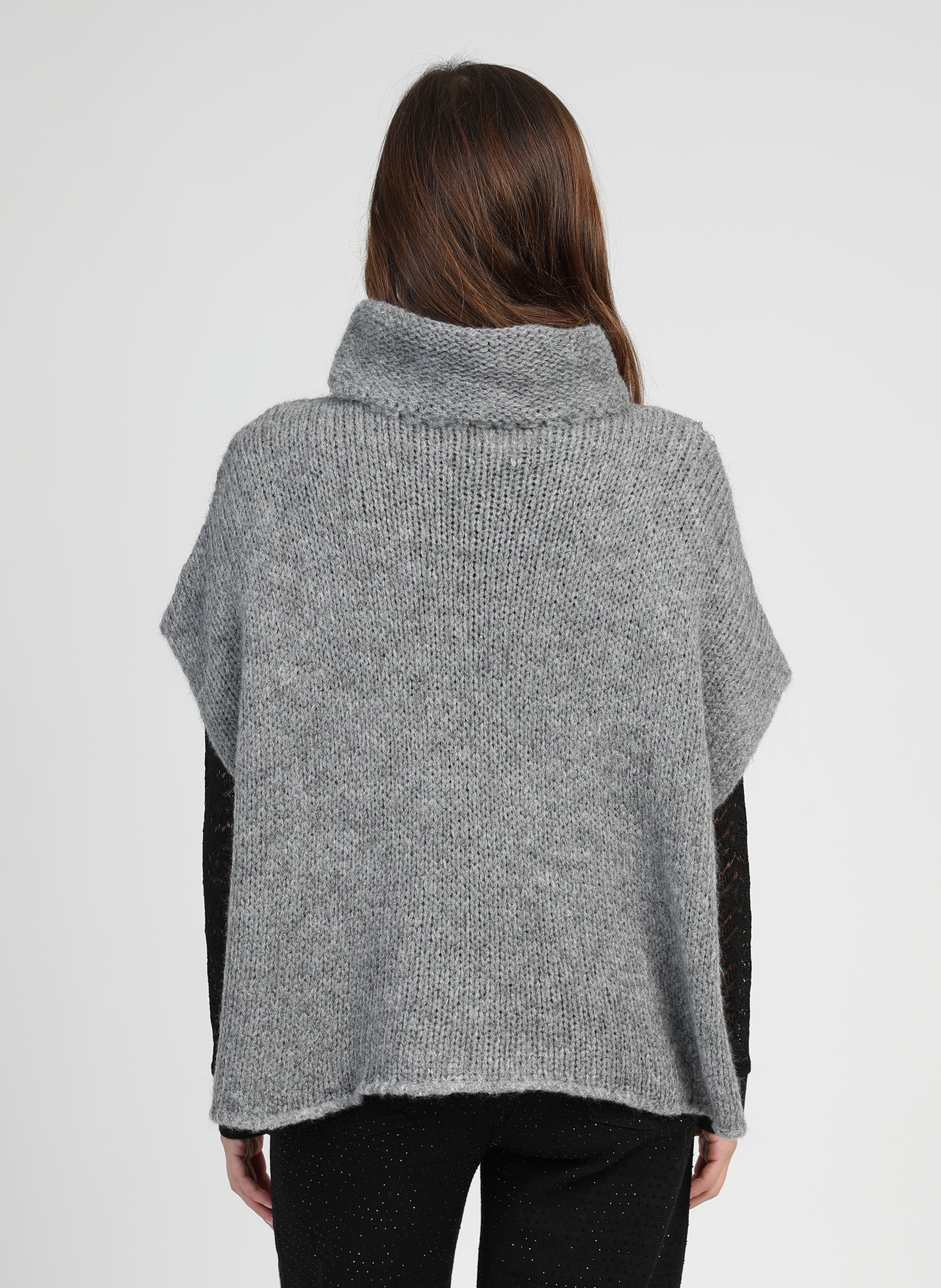 PULL LOKO gris chiné