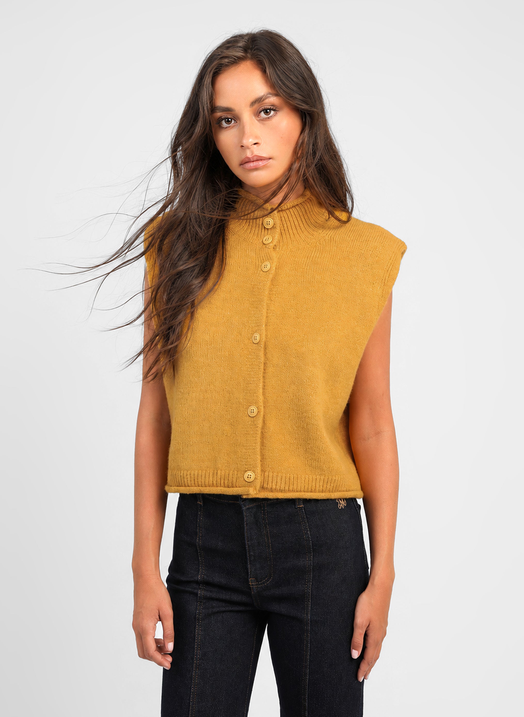 LOROKIA VEST, yellow