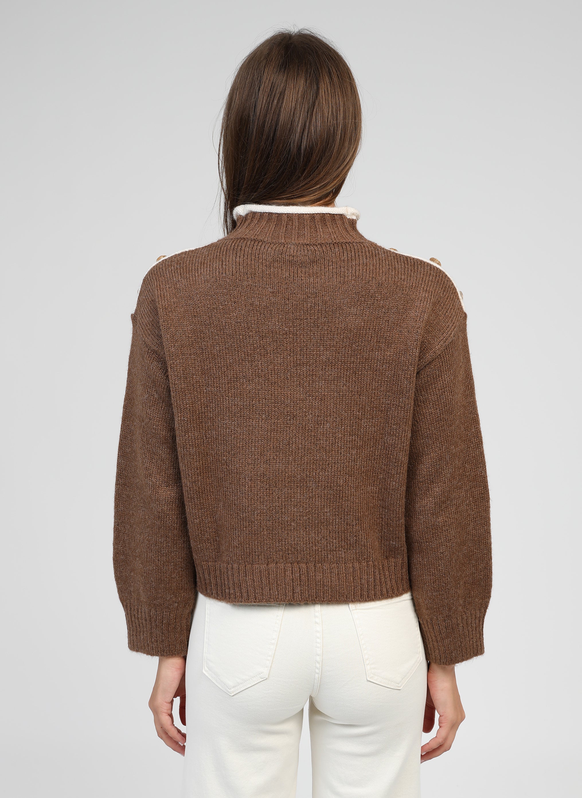 PULL LOUKI ice brown
