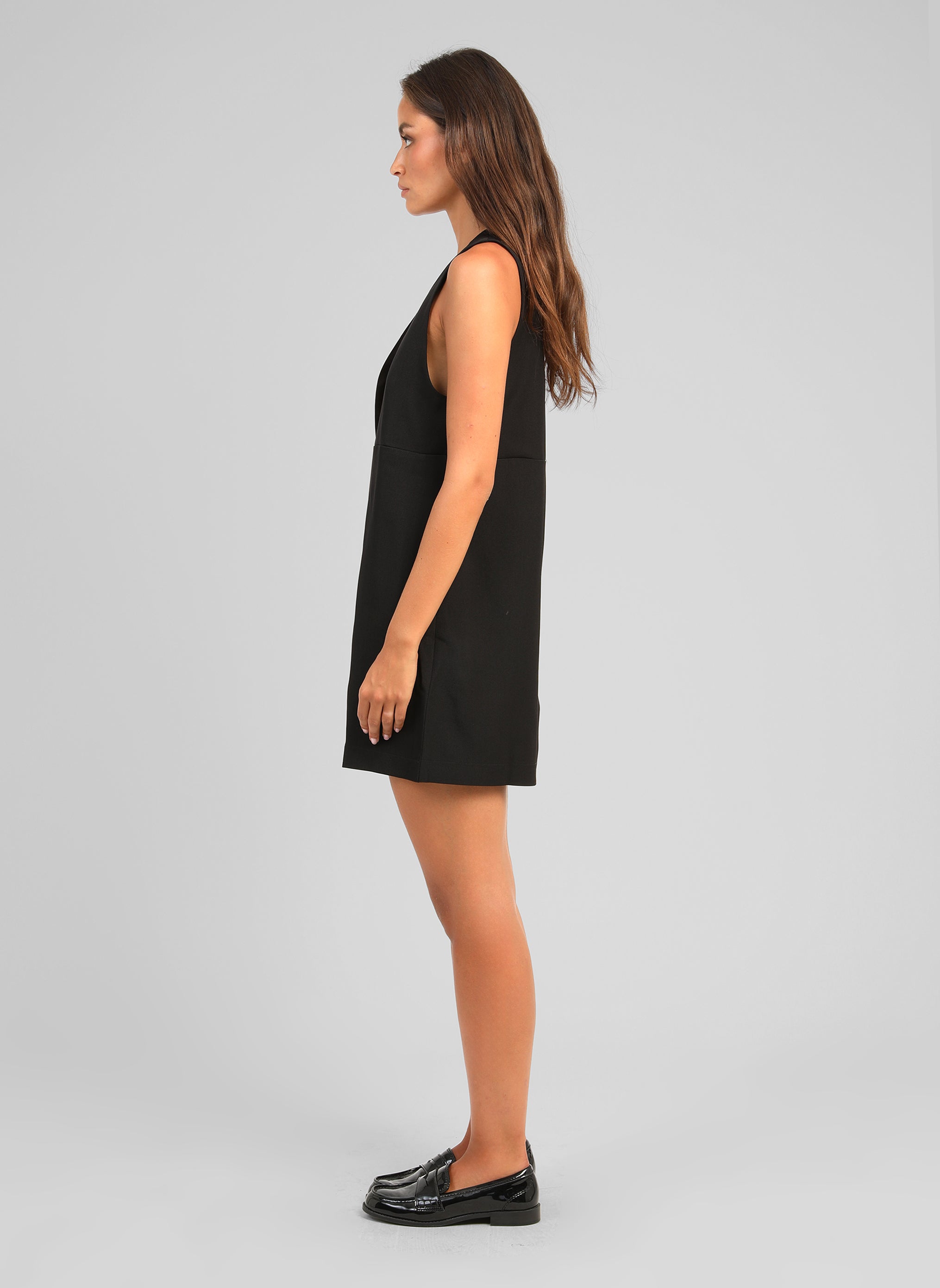 ROBE COURTE MADINA noir