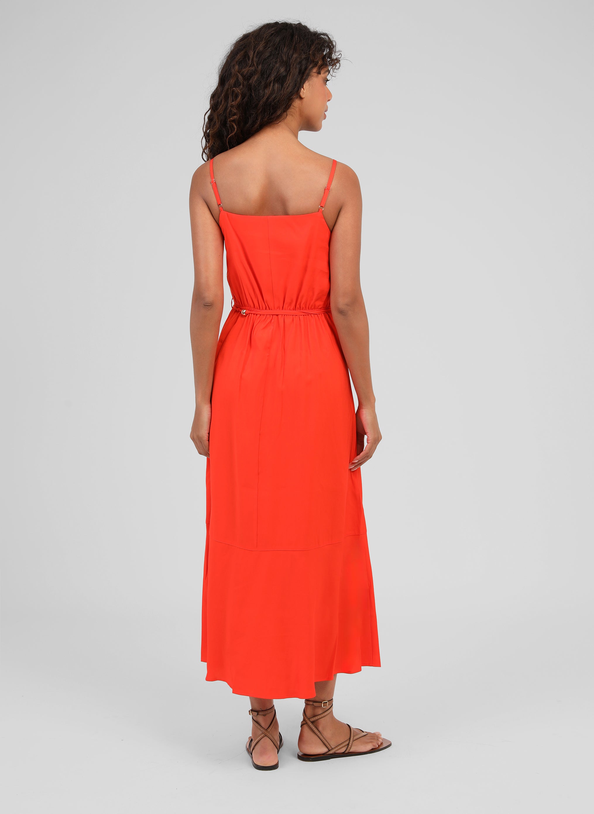 ROBE MIDI MALIAM piment