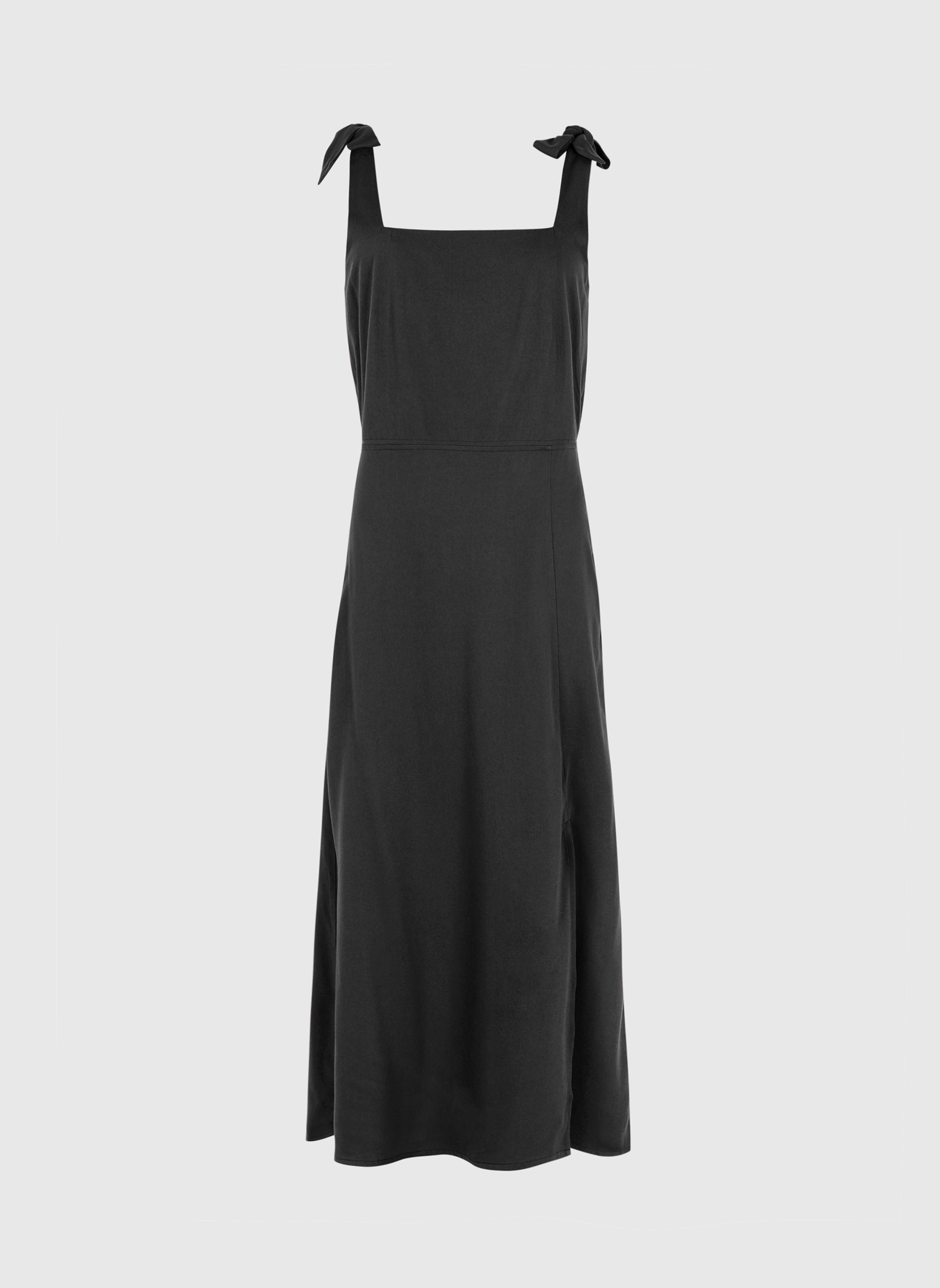 ROBE MIDI MANTIA noir