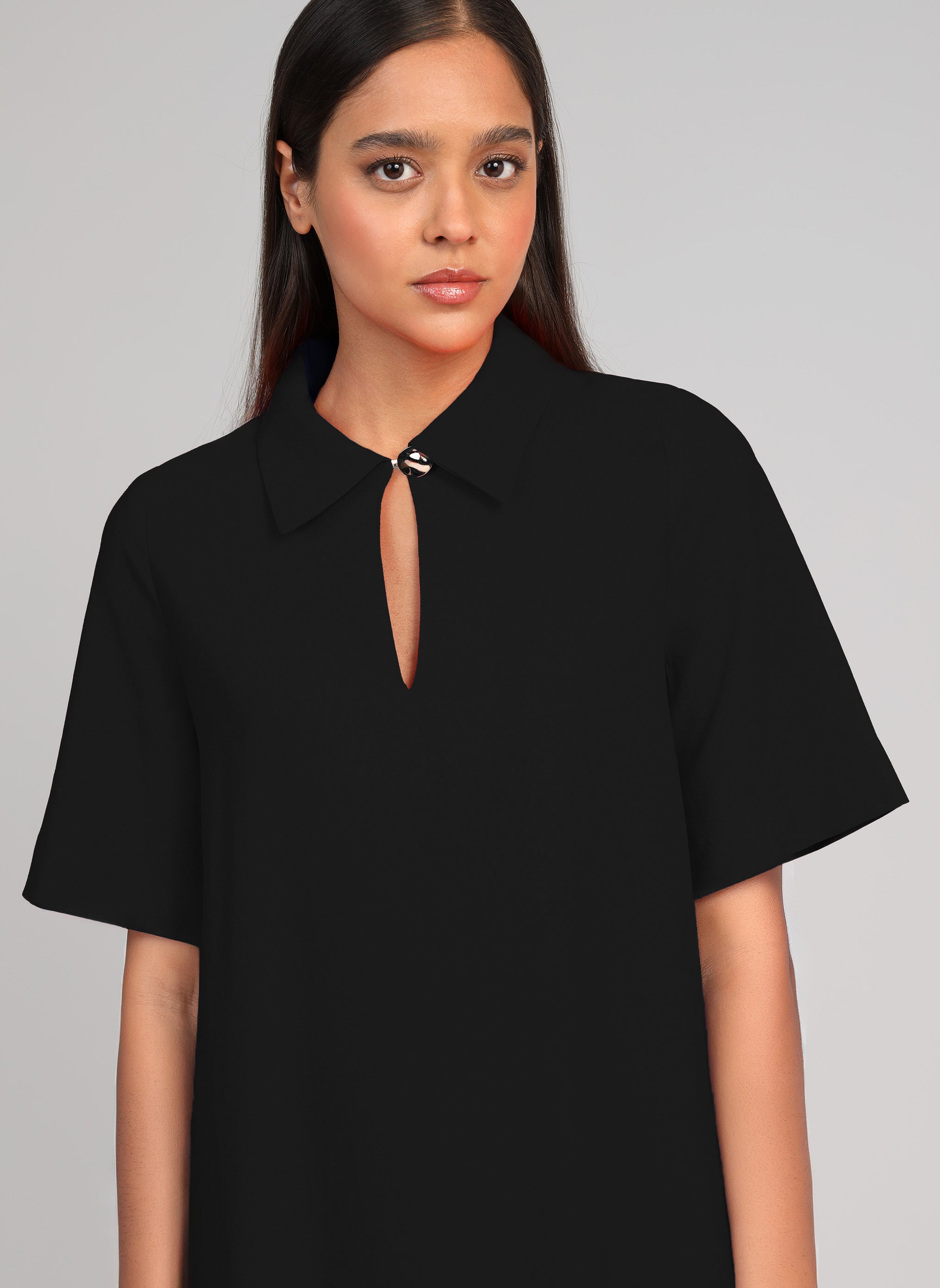 ROBE COURTE MAPAULA noir