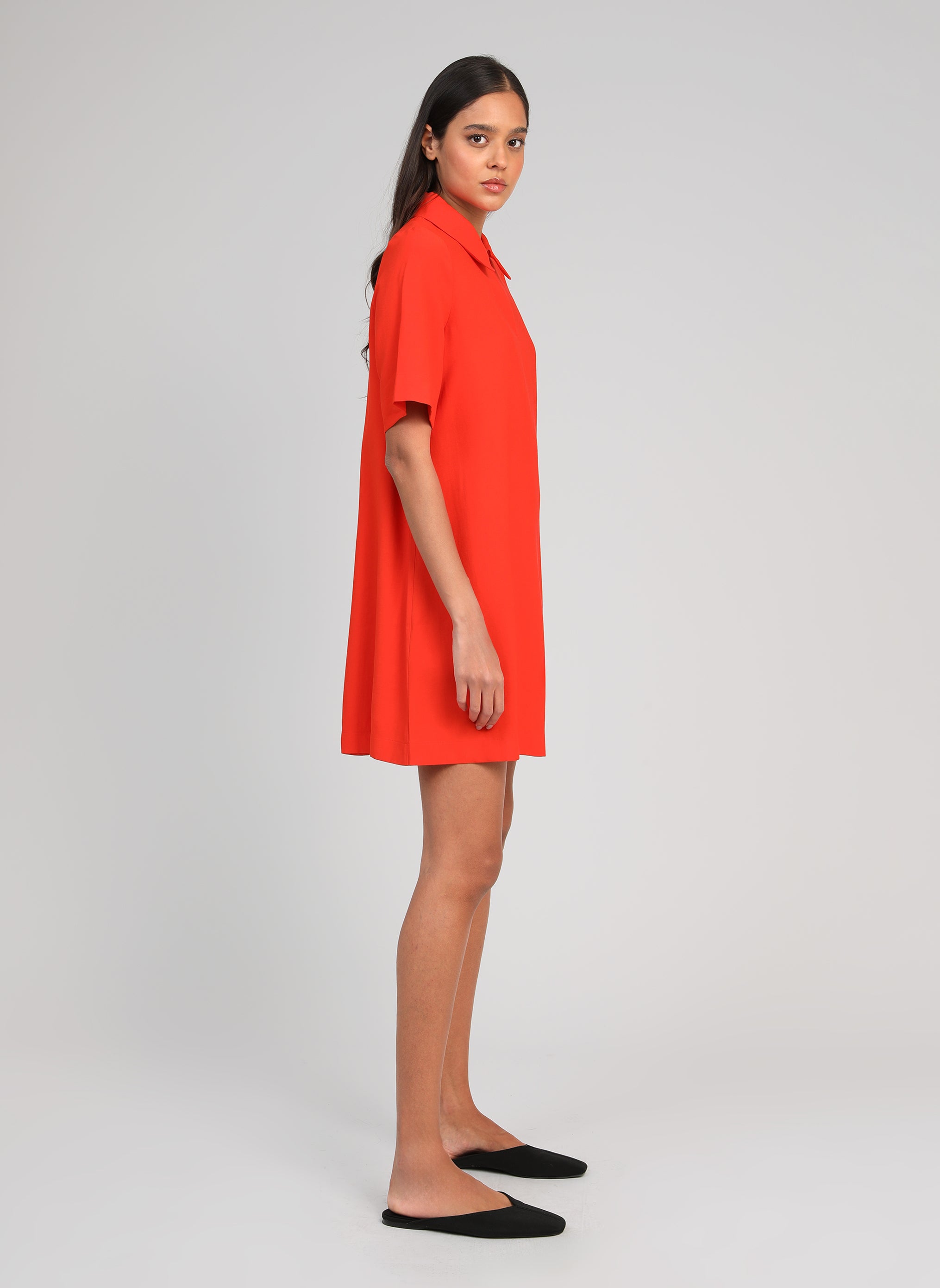 ROBE COURTE MAPAULA piment