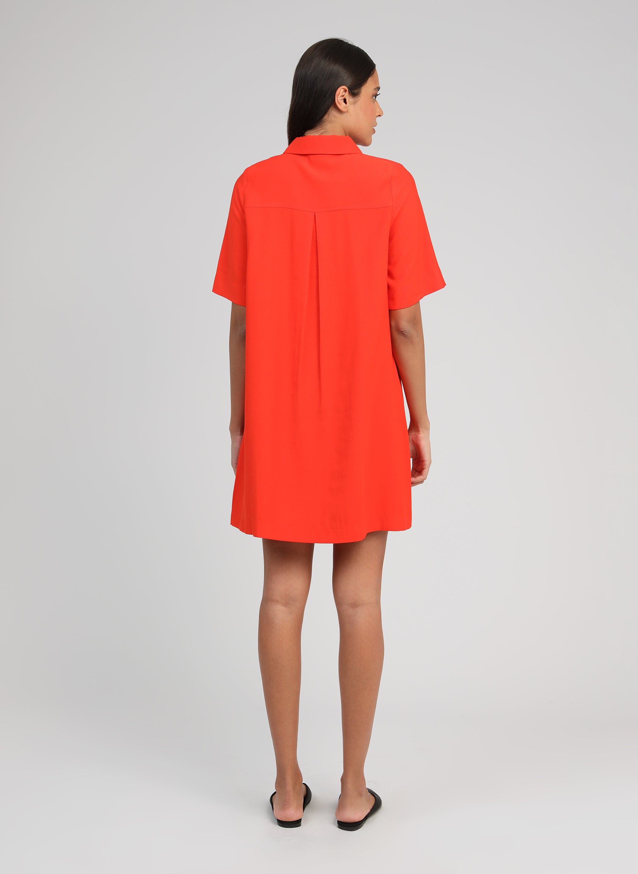 ROBE COURTE MAPAULA piment