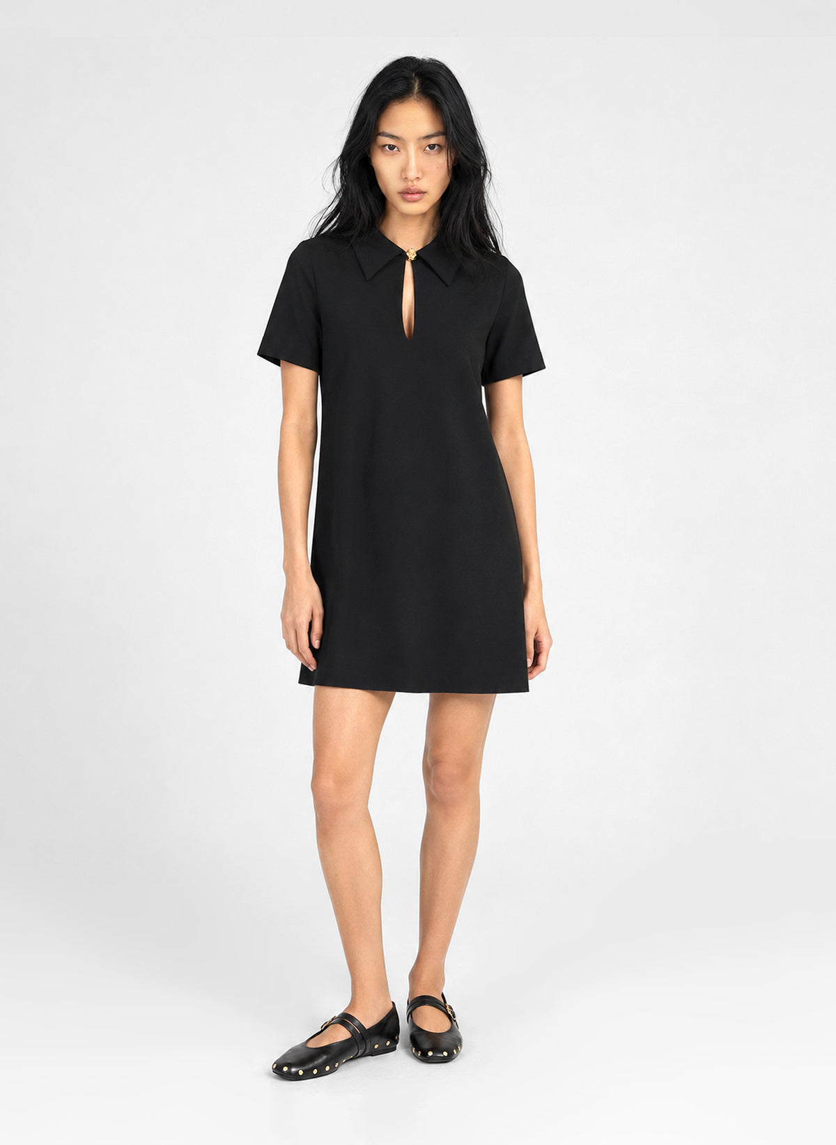 ROBE COURTE MAPIO noir