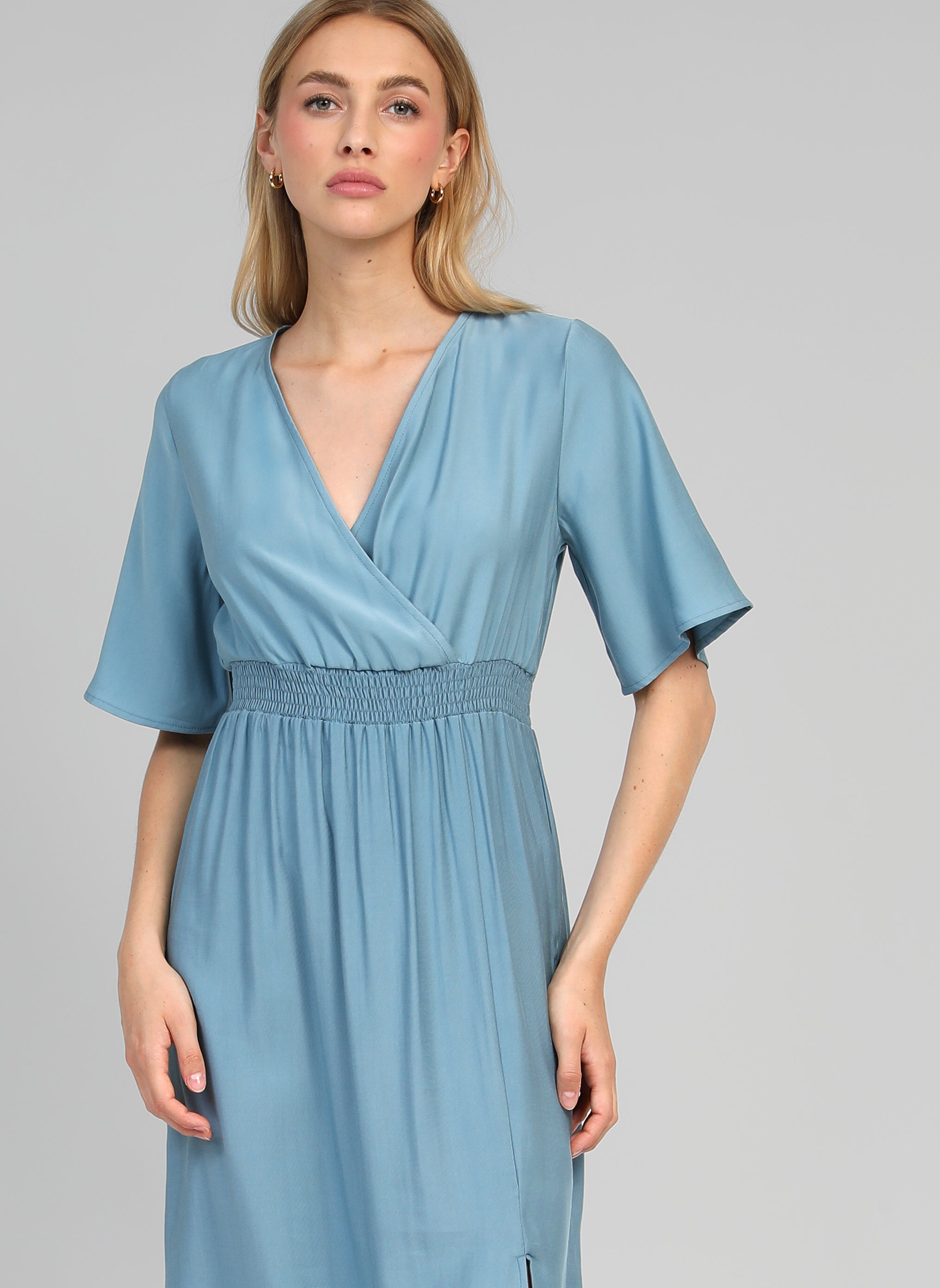 ROBE MIDI MESUN ciel