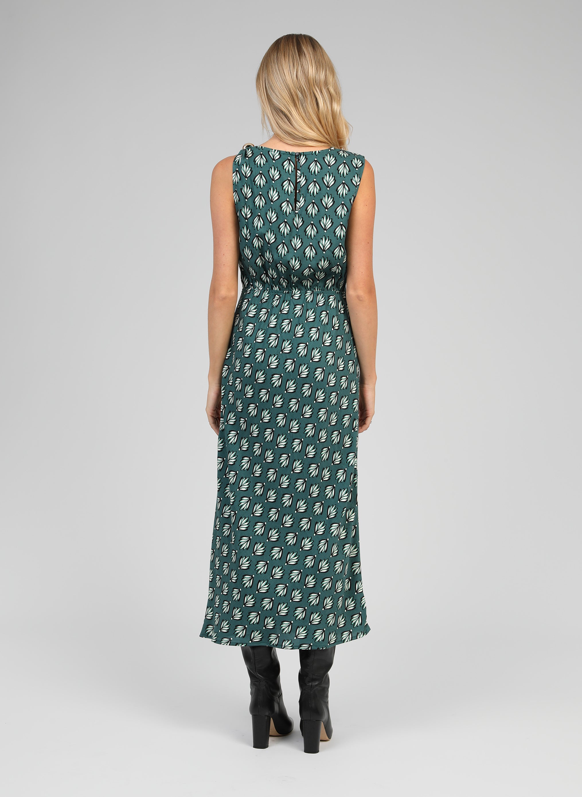 MIDI DRESS MIRKALA zack green
